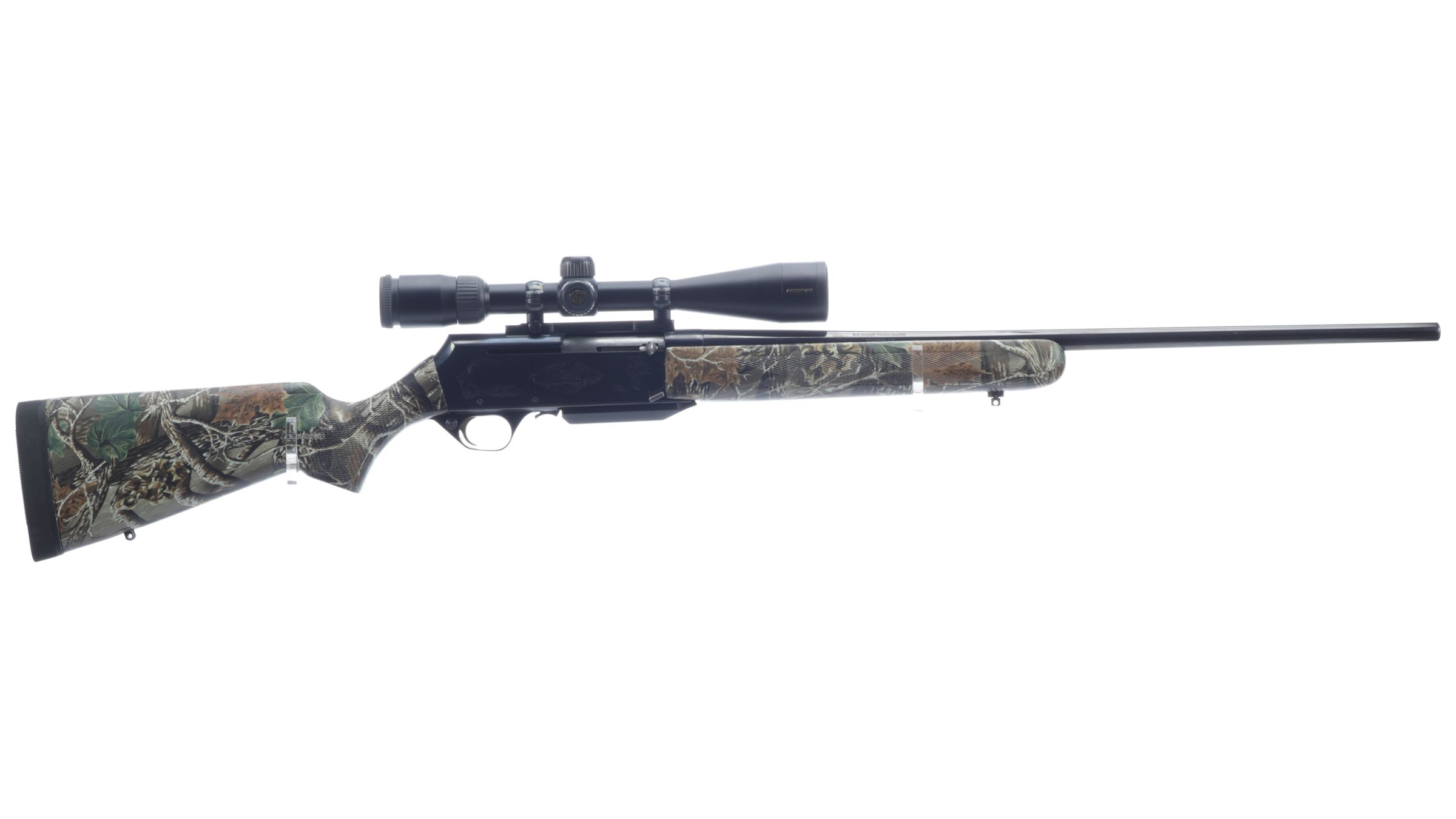 Browning BAR II Safari SemiAutomatic Rifle with Scope Rock Island