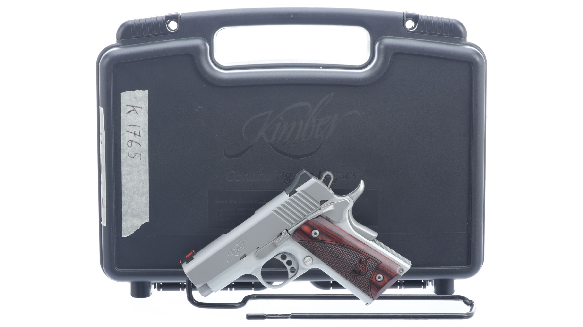 Kimber Stainless Ultra Carry II SemiAutomatic Pistol with Case Rock