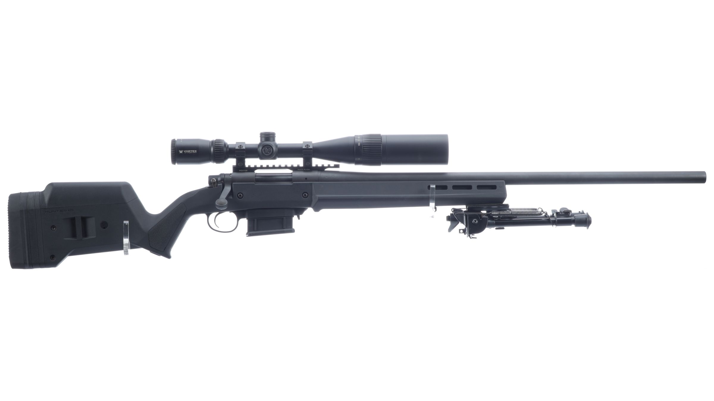 Remington Model 700 Bolt Action Rifle With Vortex Scope Rock Island Auction