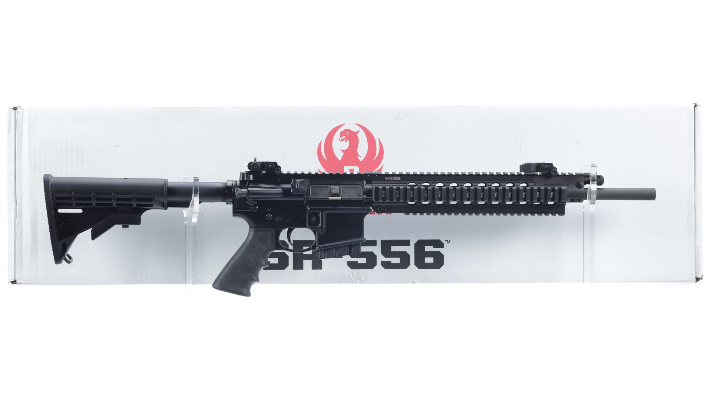 Ruger Sr 556 Semi Automatic Rifle With Box