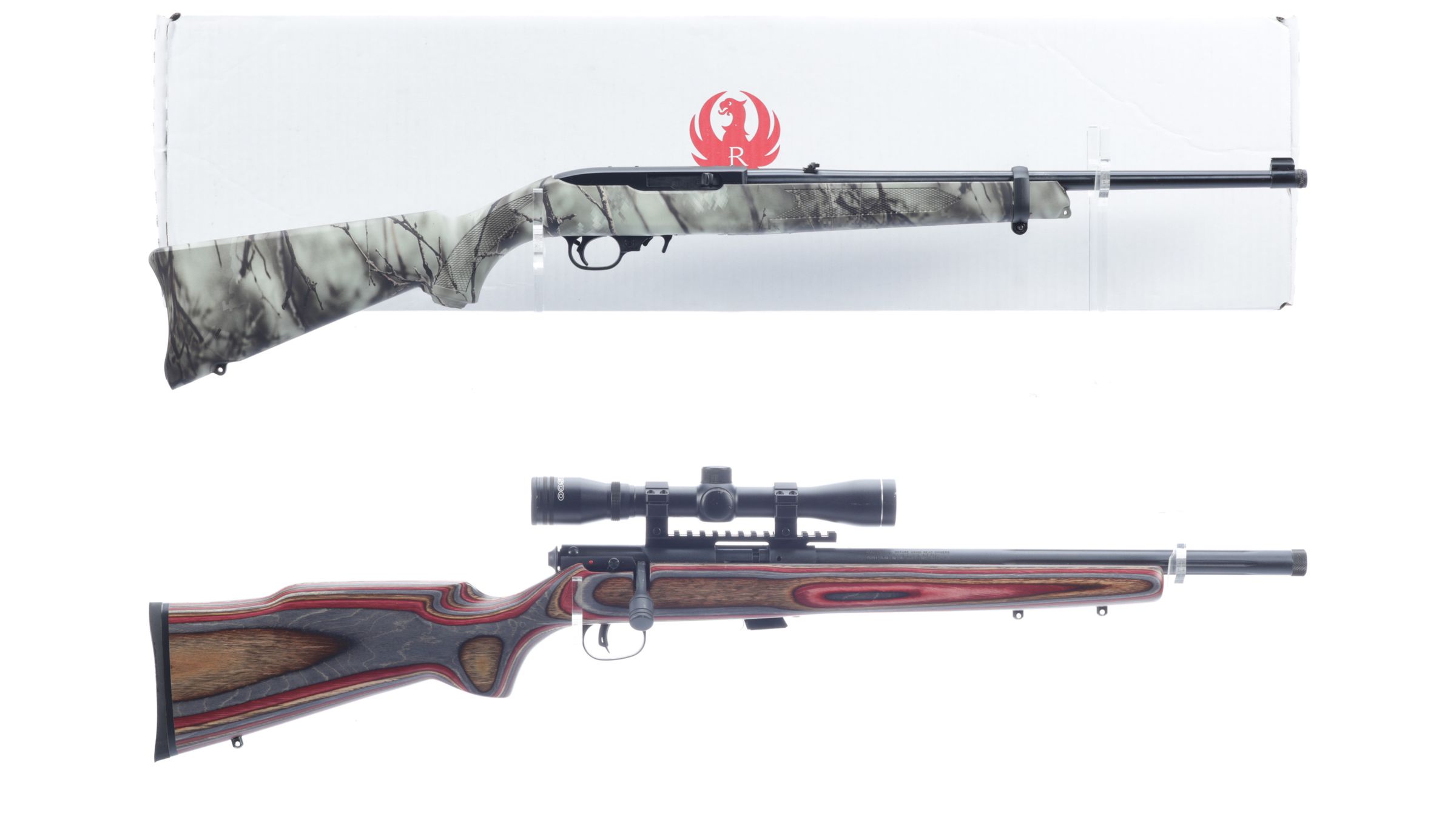 Two Rimfire Rifles with Boxes | Rock Island Auction