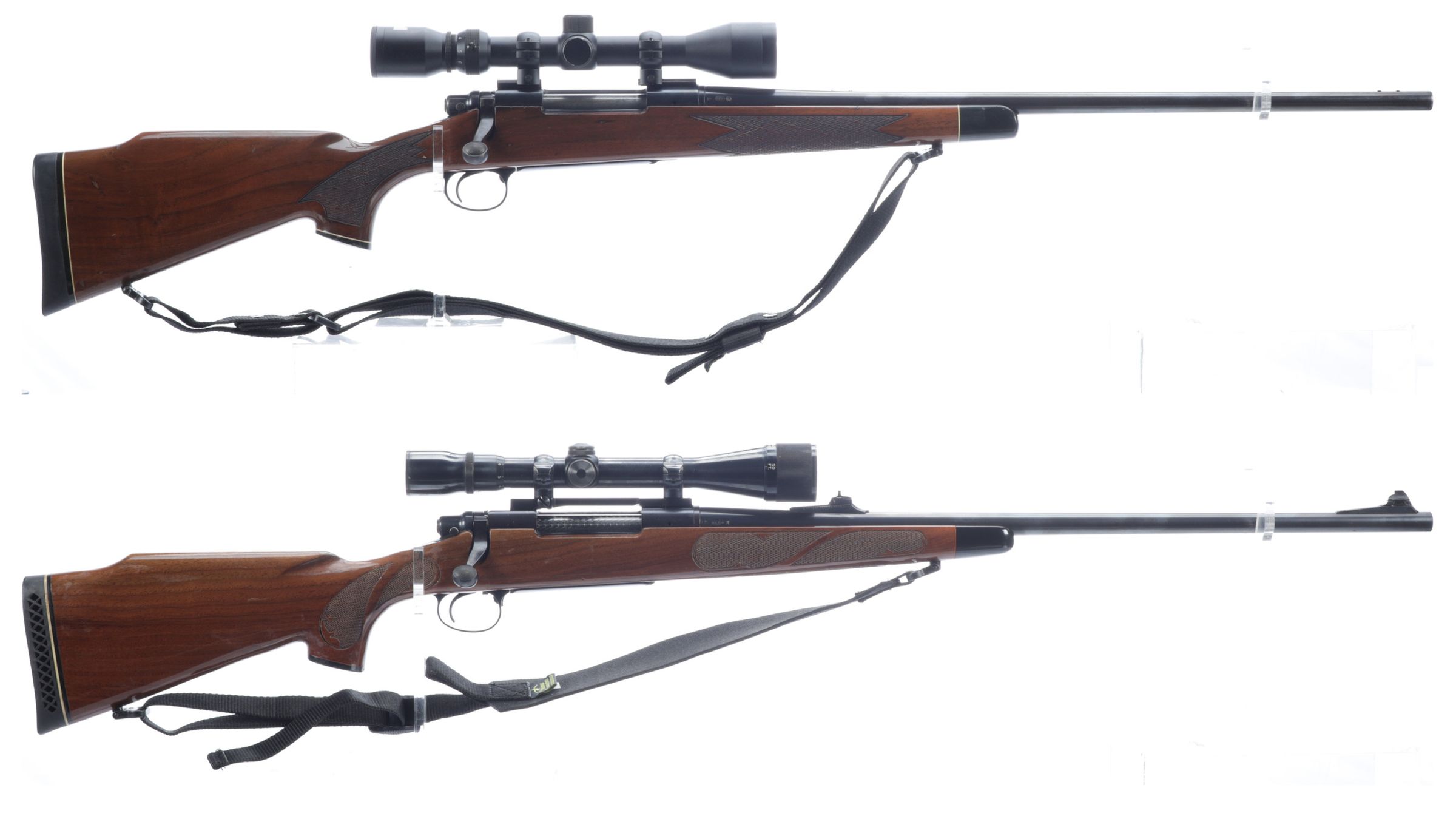 Two Remington Model 700 Rifles with Scopes | Rock Island Auction