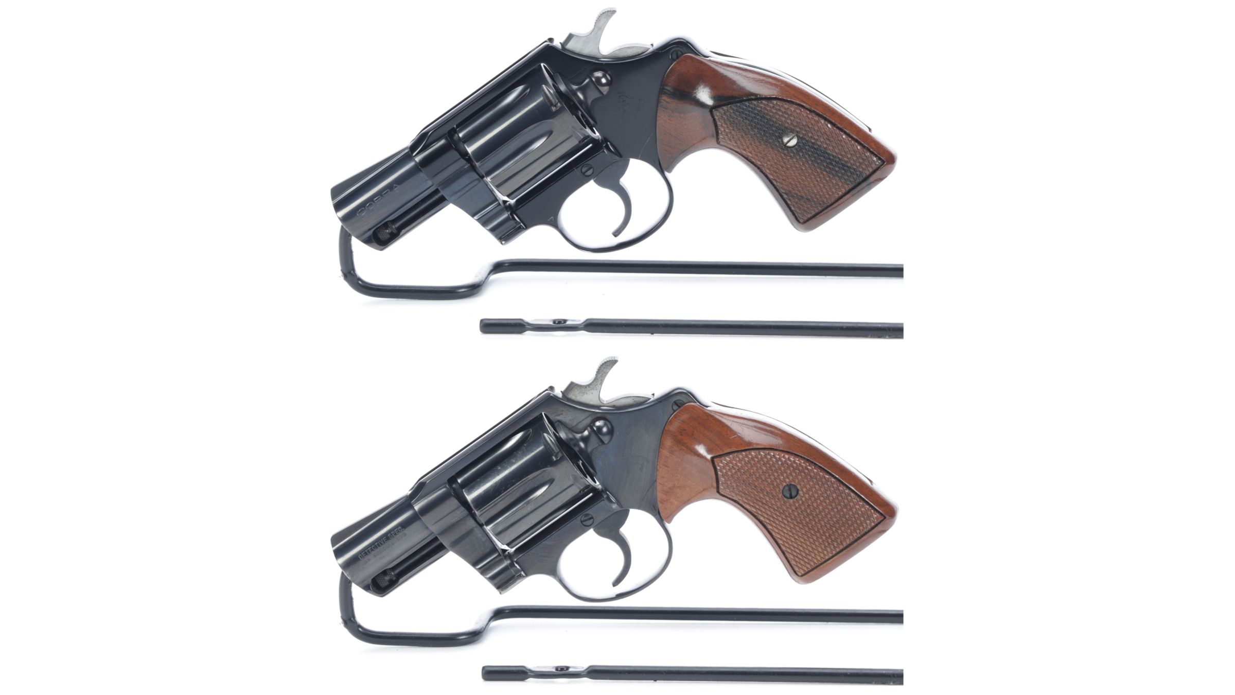 Two Colt Double Action Revolvers | Rock Island Auction