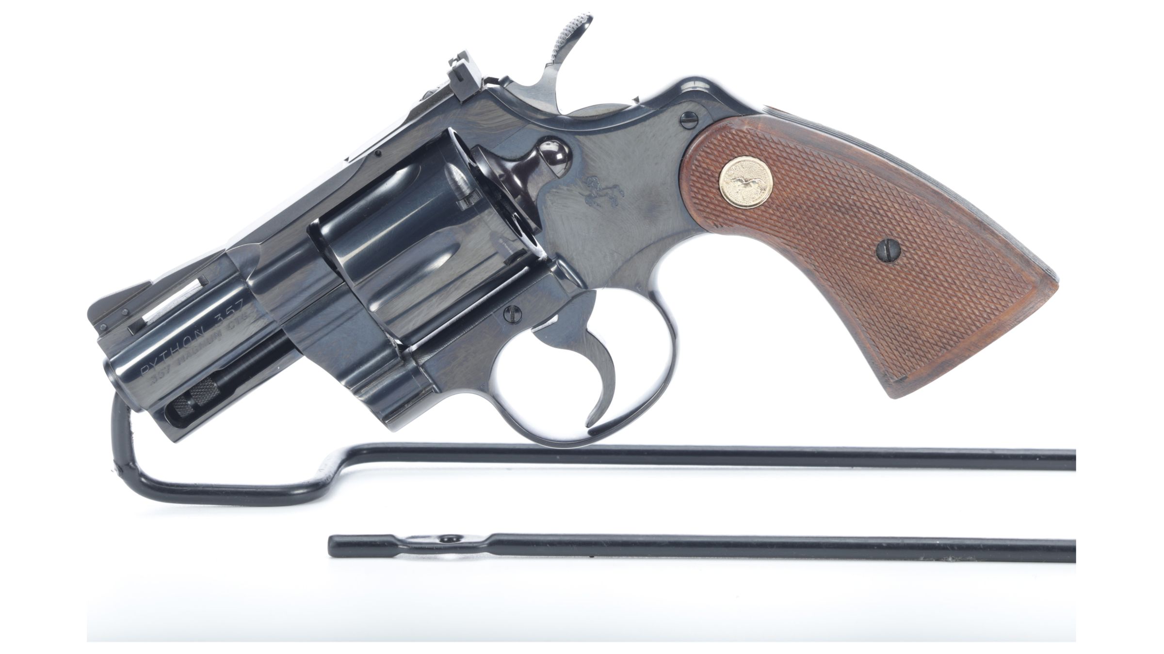 Colt Python Revolver with Desirable 2 1/2 Inch Barrel | Rock Island Auction