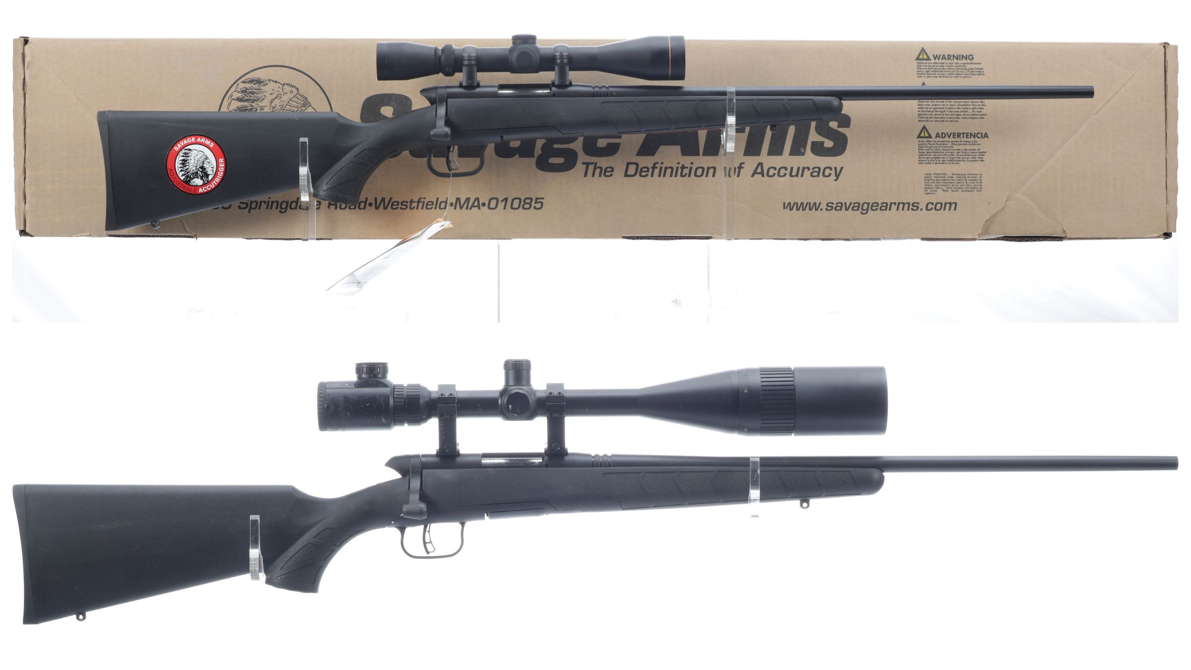 Two Savage Arms B Mag Bolt Action Rifles | Rock Island Auction