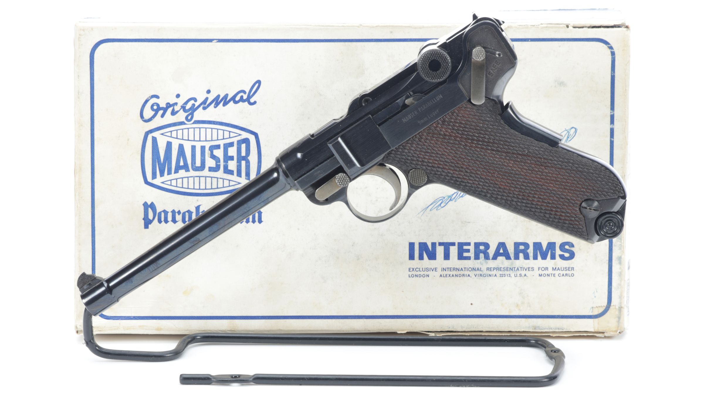 Mauser/Interarms American Eagle Luger Pistol with Box | Rock Island Auction