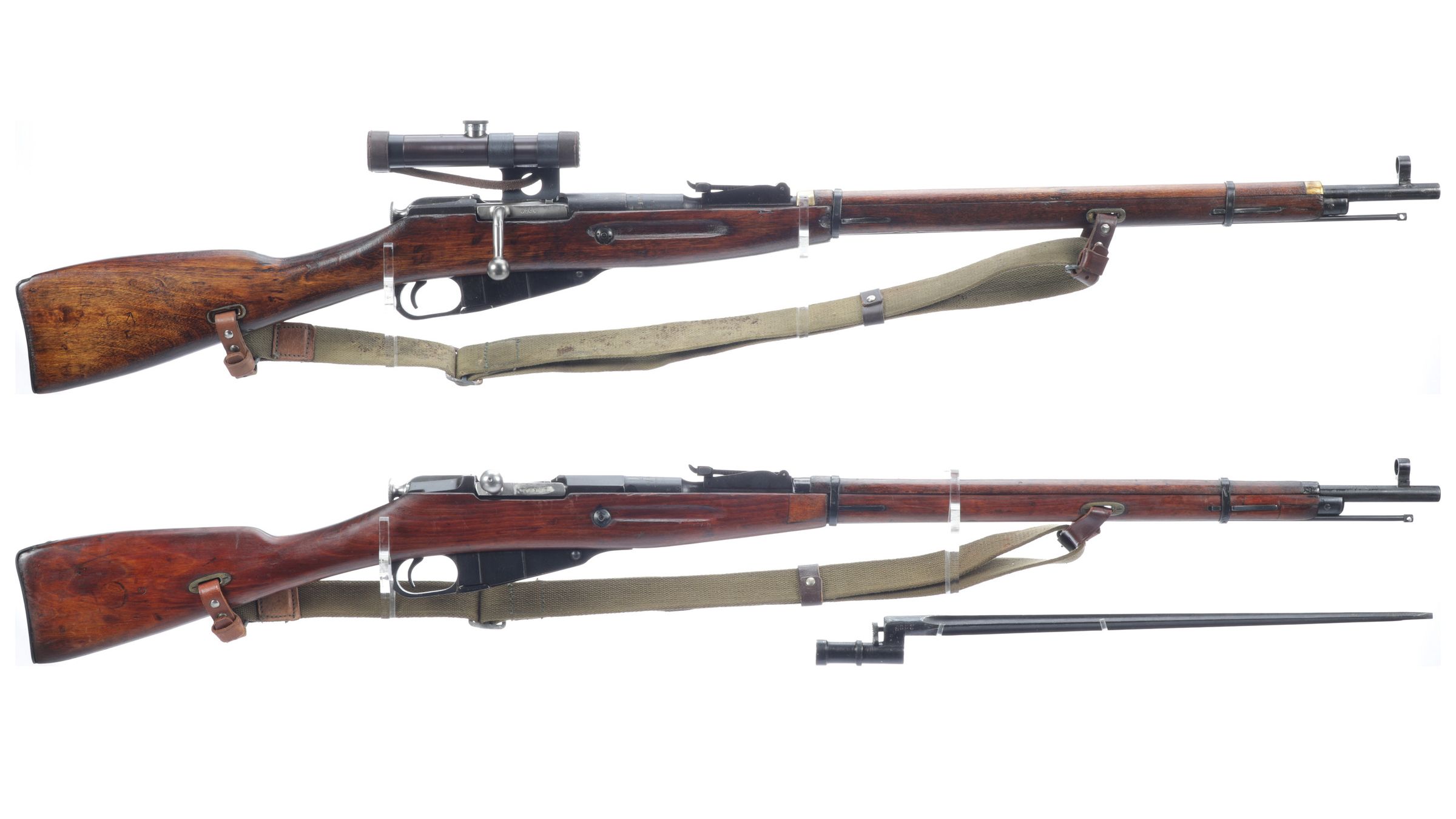 Two Russian M91/30 Bolt Action Rifles | Rock Island Auction