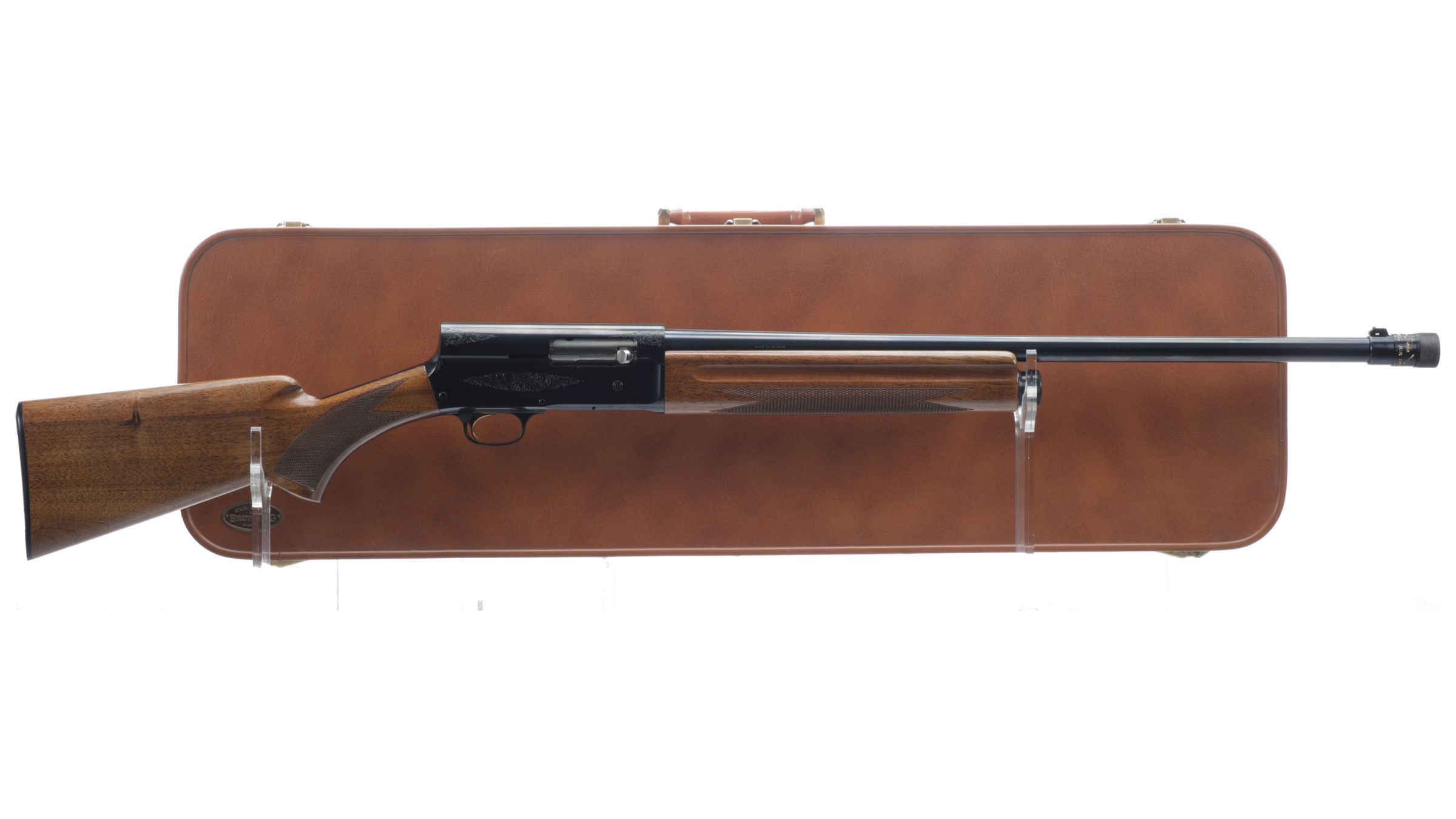 Browning Light Twelve SemiAutomatic Shotgun with Case Rock Island
