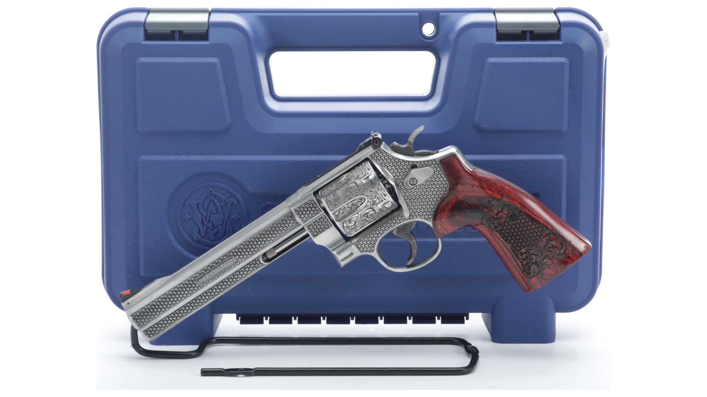 激レア Aristocrat Back No.2 High Finish S&W Altamont Model 629-6 Tri-Weave Aristocrat Revolver with Case