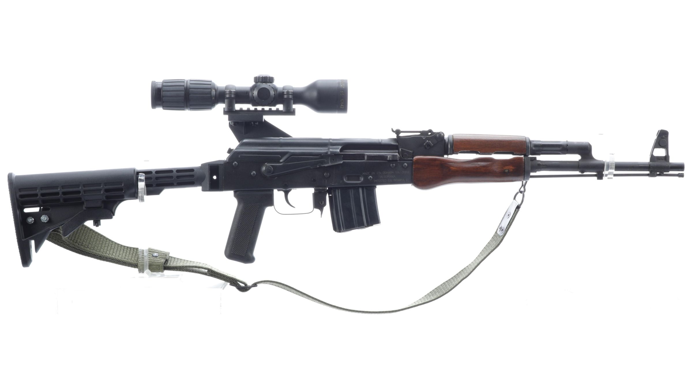 Romarm SAR-3 Semi-Automatic Rifle with Scope | Rock Island Auction