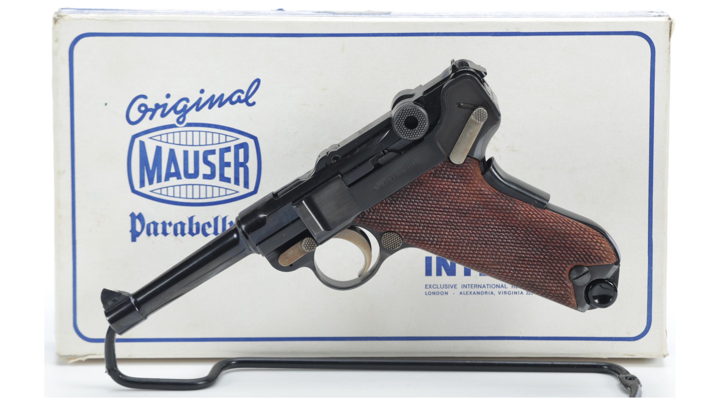 Mauser-Interarms Parabellum American Eagle Luger Pistol | Rock Island ...