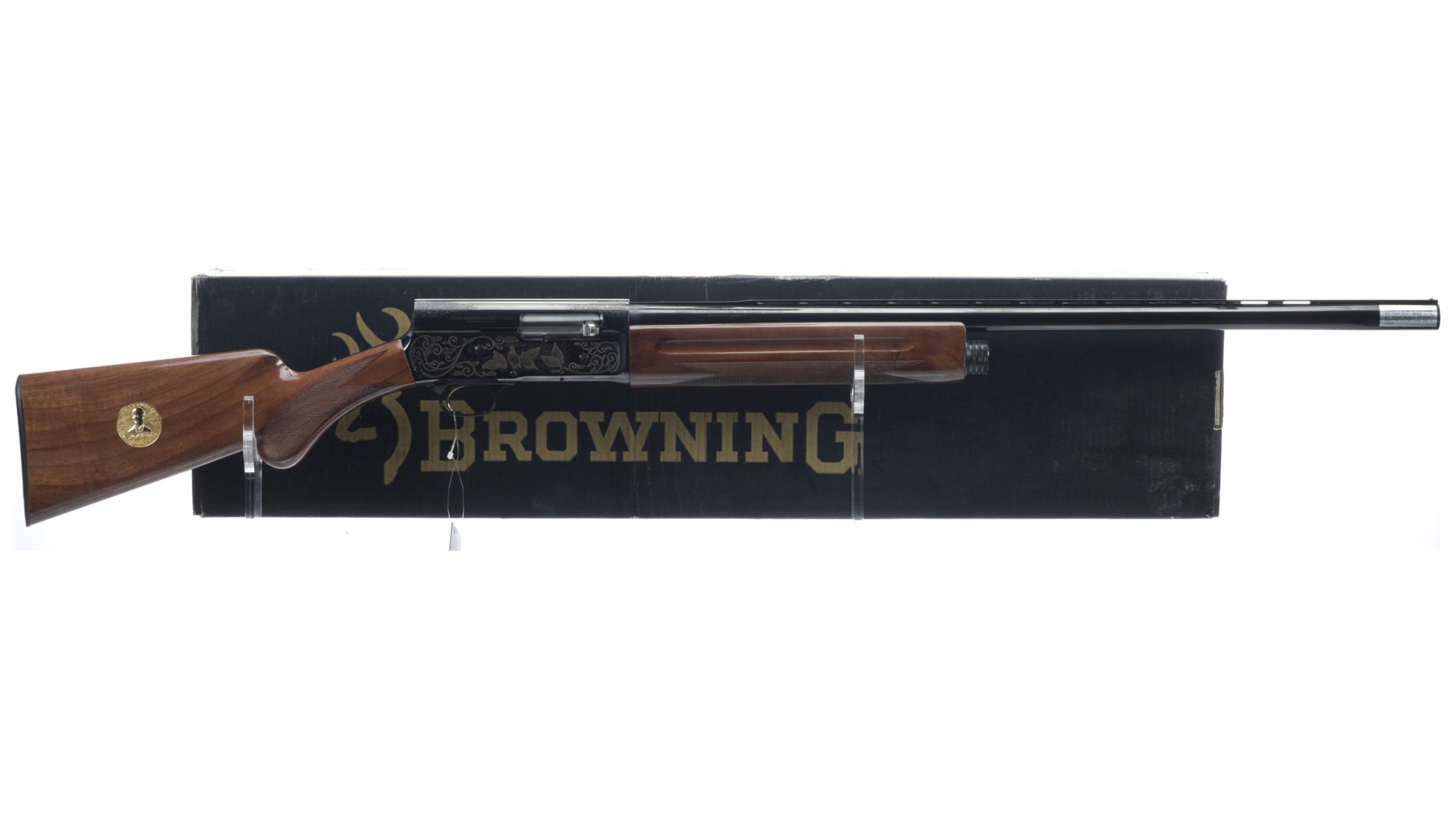 Engraved Browning Quail Unlimited & Chevy Trucks Auto 5 Shotgun | Rock