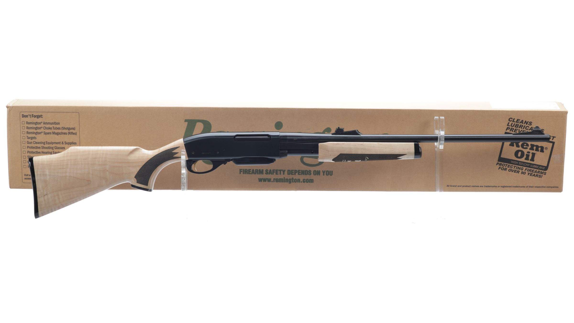 Limited Edition Remington Model 7600 Slide Action Rifle with Box Rock