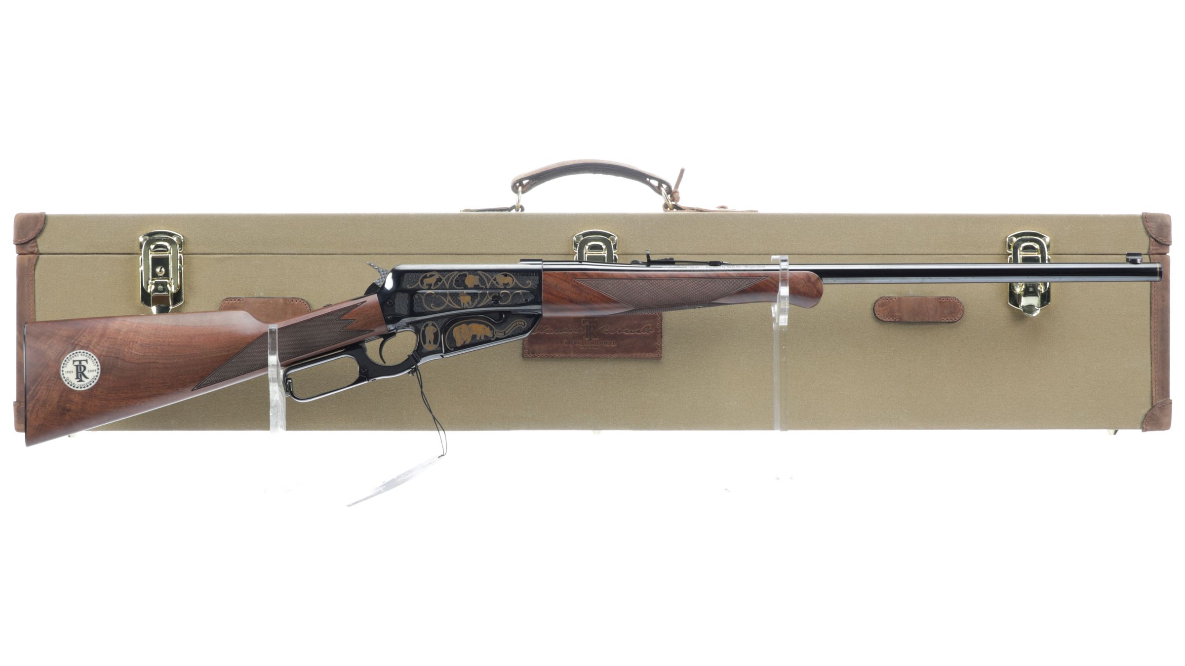 Winchester Model 1895 Theodore Roosevelt Safari Centennial Rifle Rock