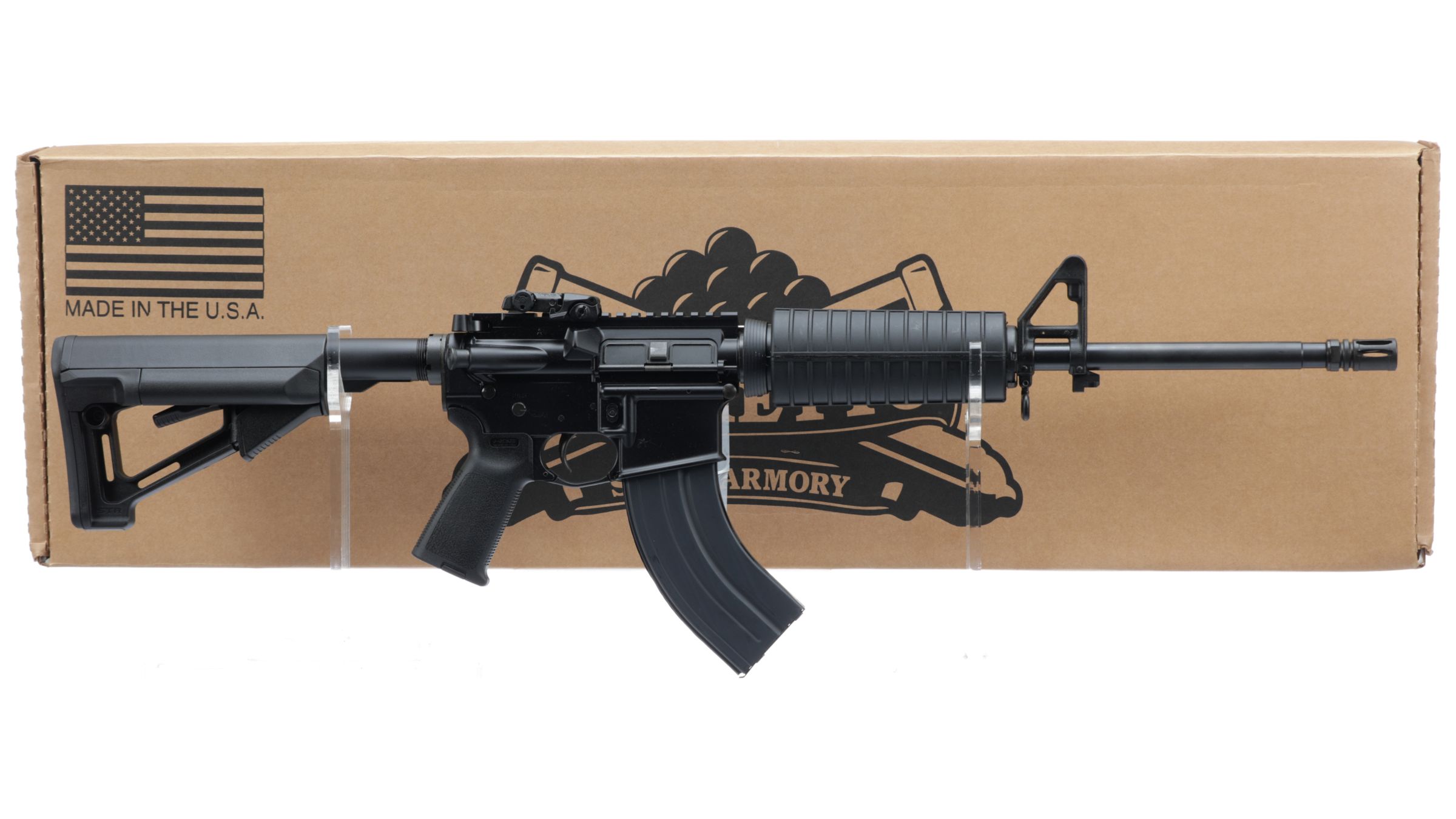 Palmetto State Armory Pa 15 Semi Automatic Rifle In 7 62x39mm Rock Island Auction