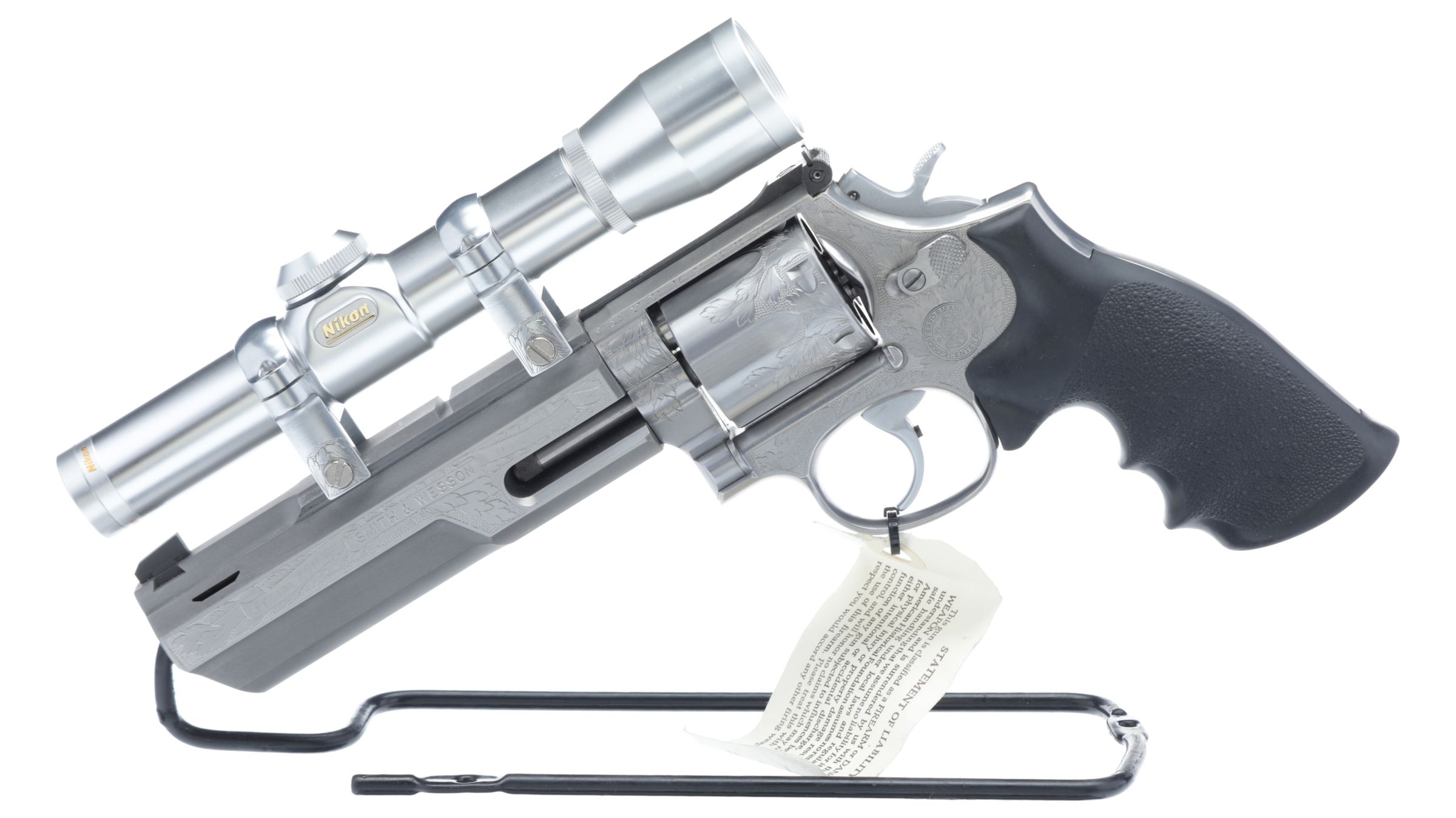 Engraved Smith & Wesson Model 686-3 Special Edition Revolver