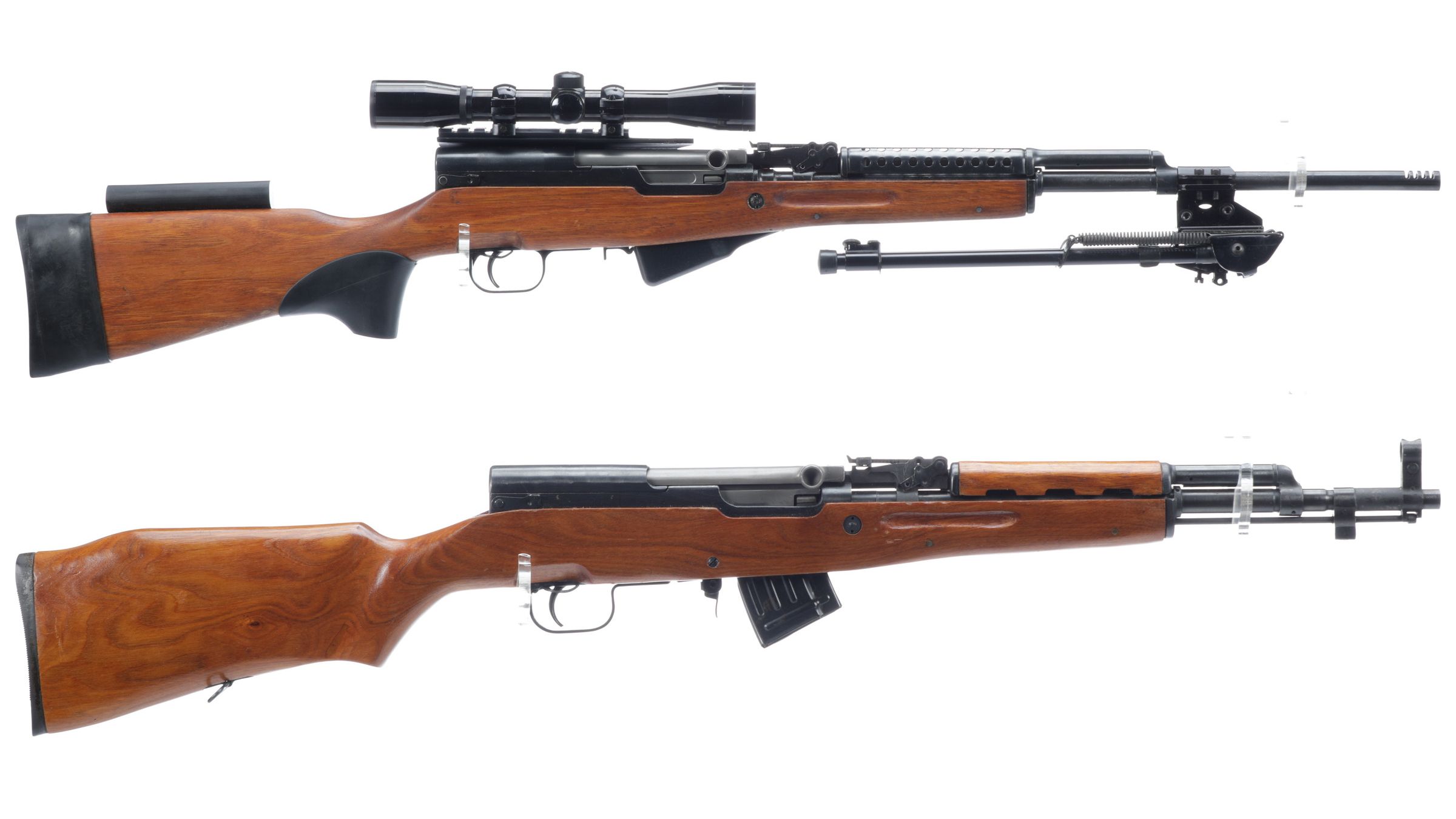 Two Chinese SKS Semi-Automatic Rifles | Rock Island Auction