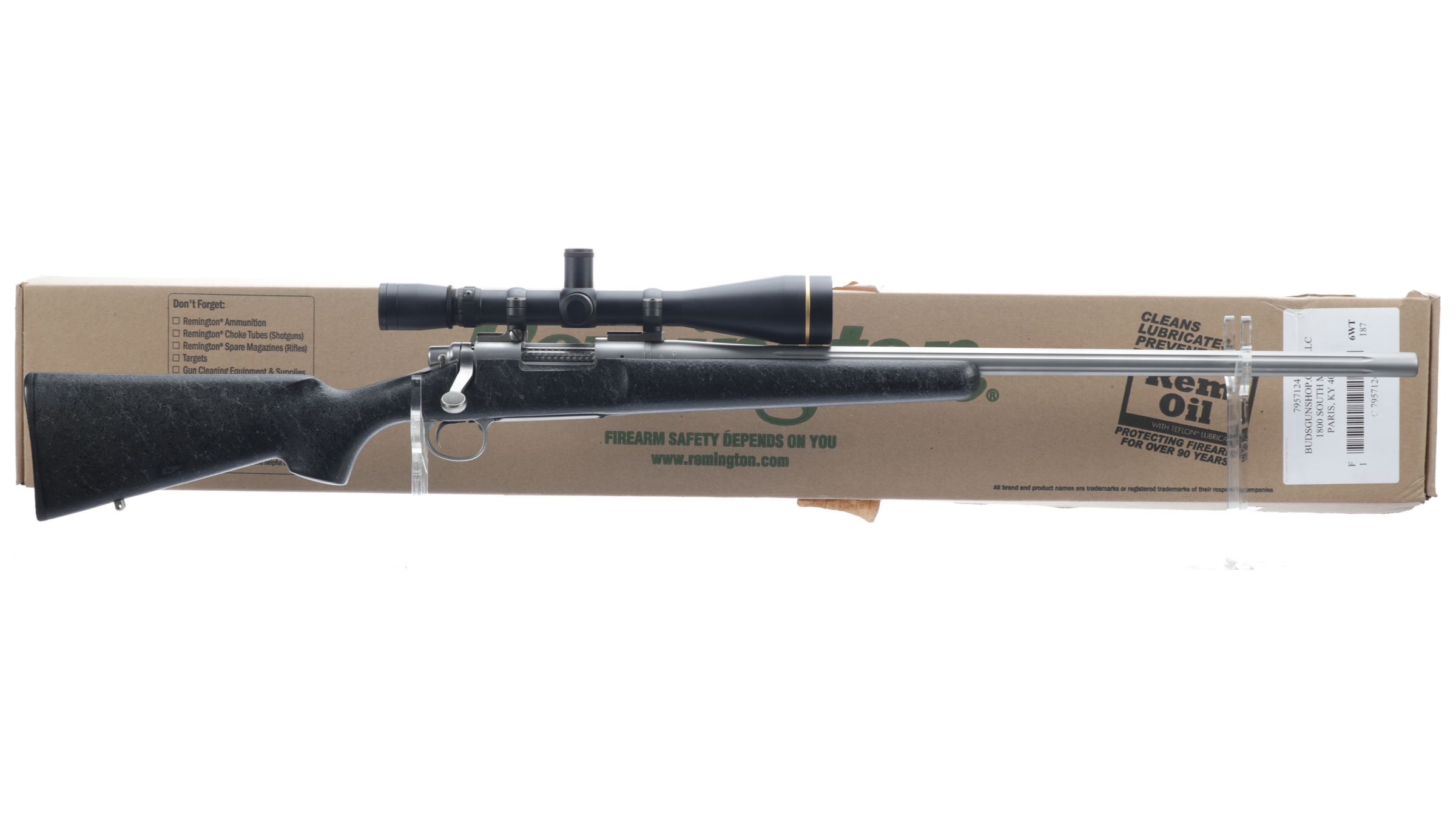 Remington Model 700 VSF Bolt Action Rifle with Leupold Scope | Rock ...