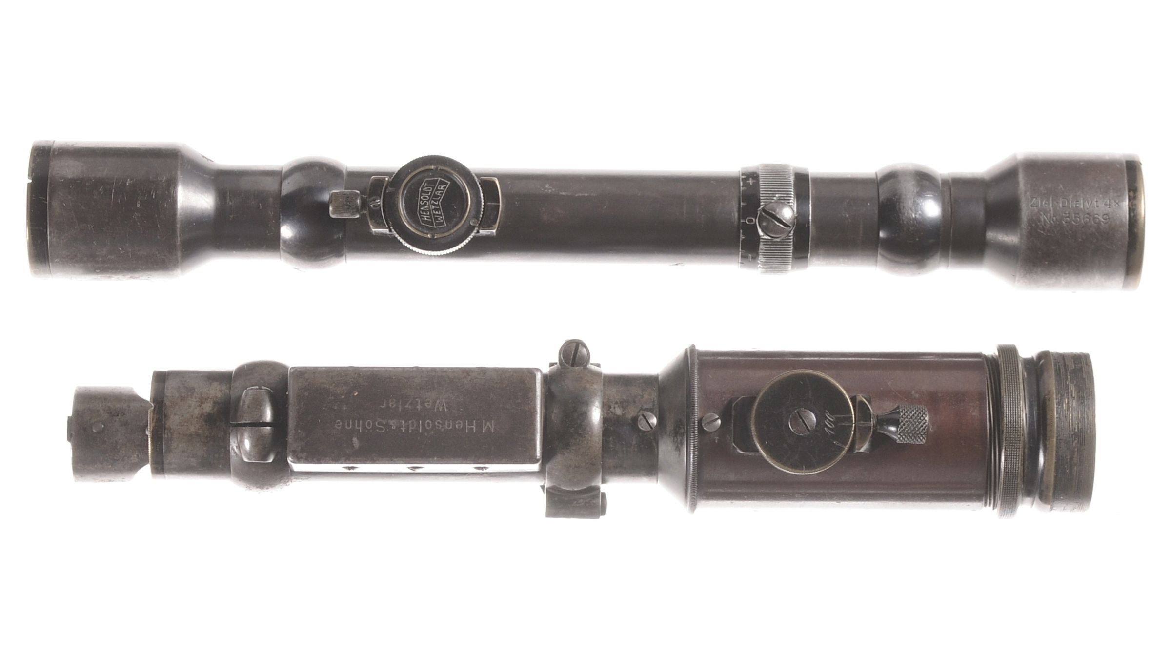 Two German Rifle Scopes Rock Island Auction