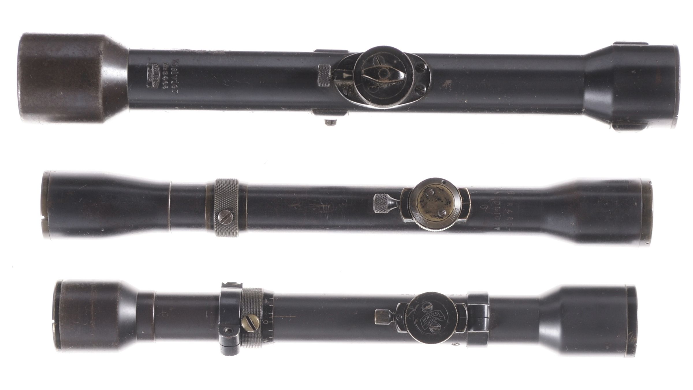 Three German Rifle Scopes Rock Island Auction