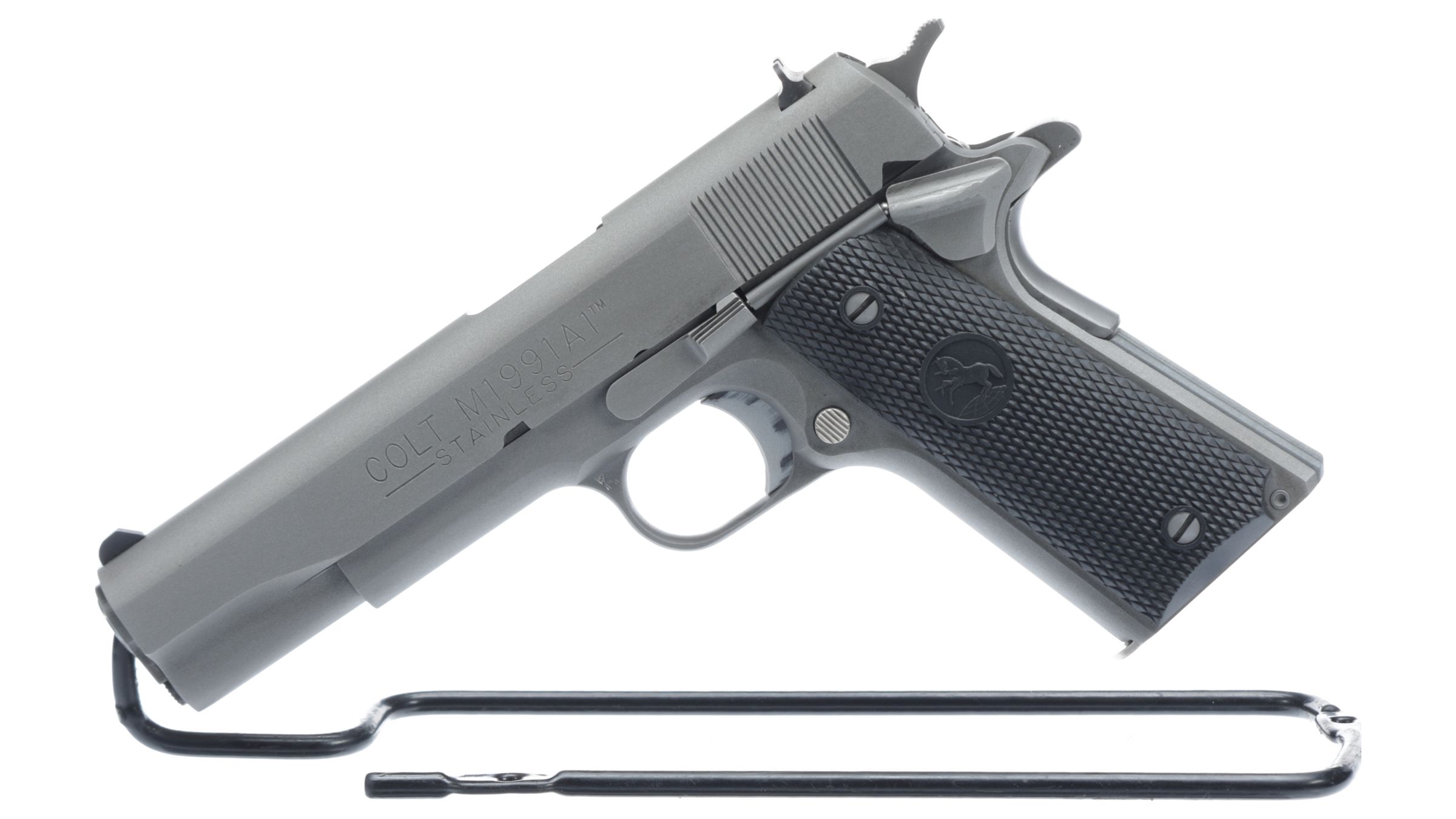 Colt Series 80 Model 1991A1 Stainless Semi-Automatic Pistol | Rock ...