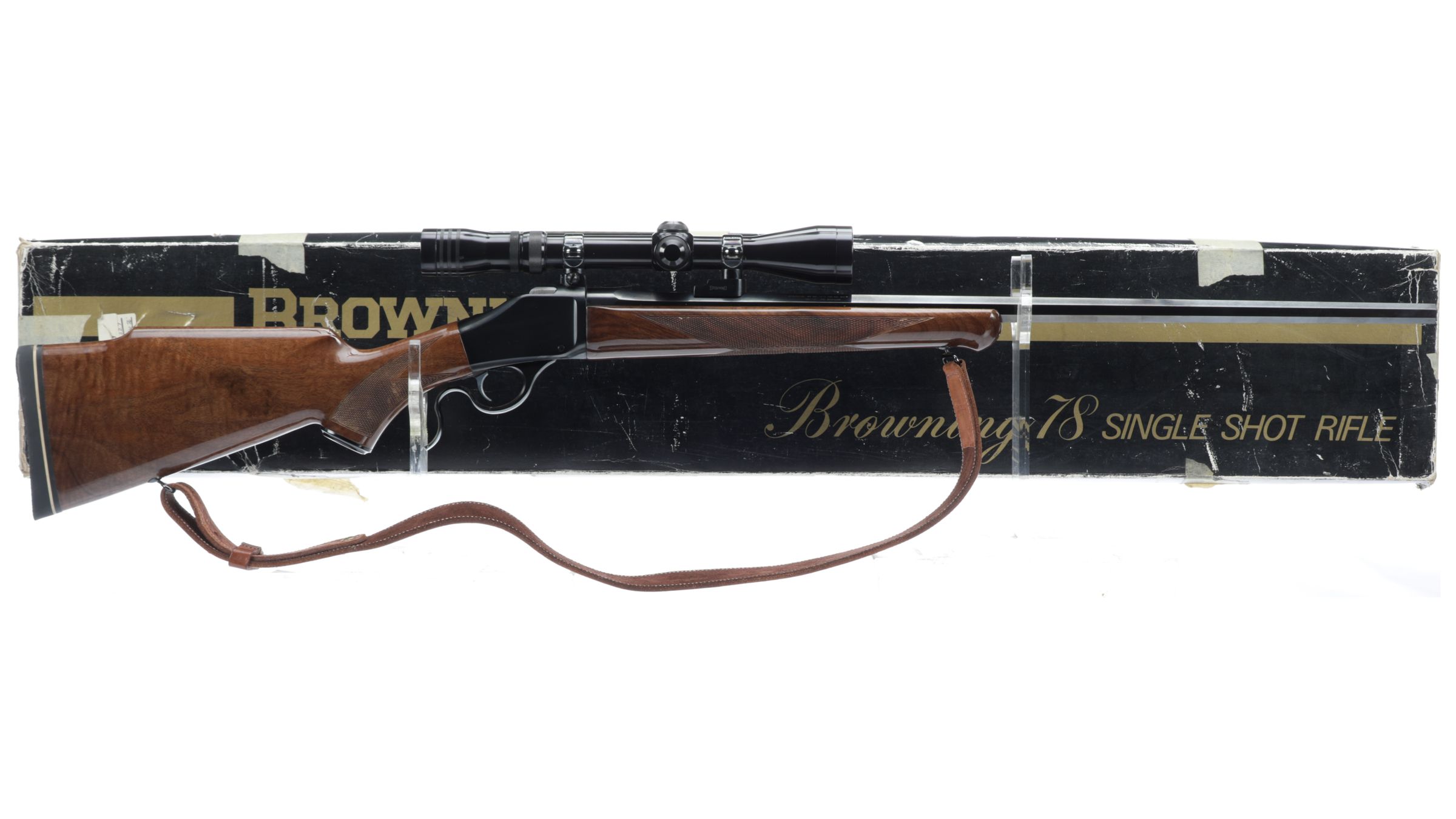 Browning Model 78 Falling Block Single Shot Rifle With Box | Rock ...