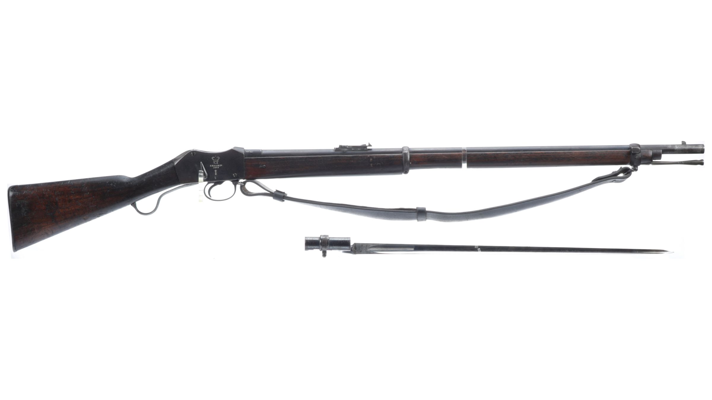 BSA Martini Henry MK II Single Shot Rifle with Bayonet | Rock Island ...