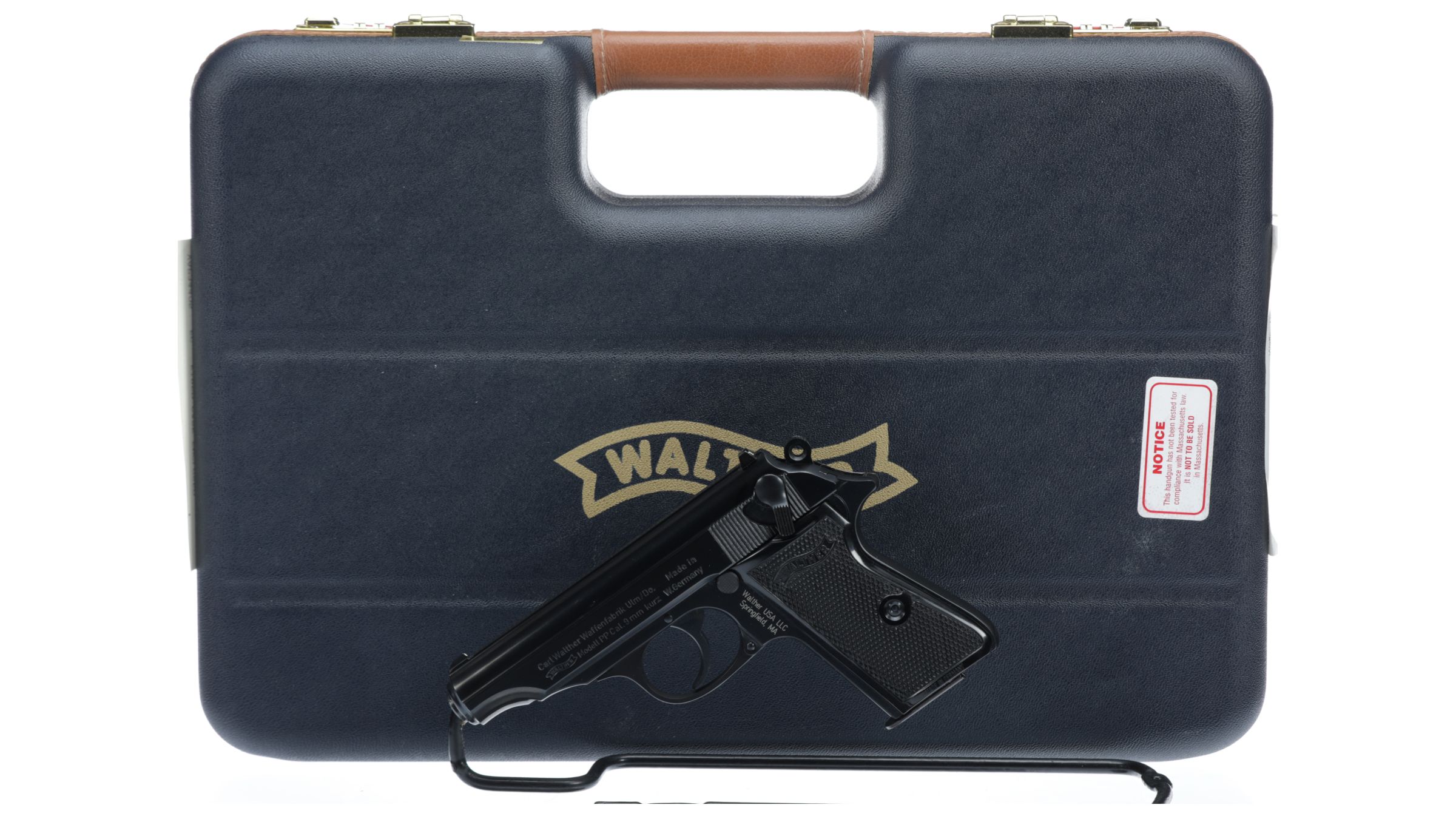 Walther Last Edition Model Pp Semi Automatic Pistol With Case Rock Island Auction 8516