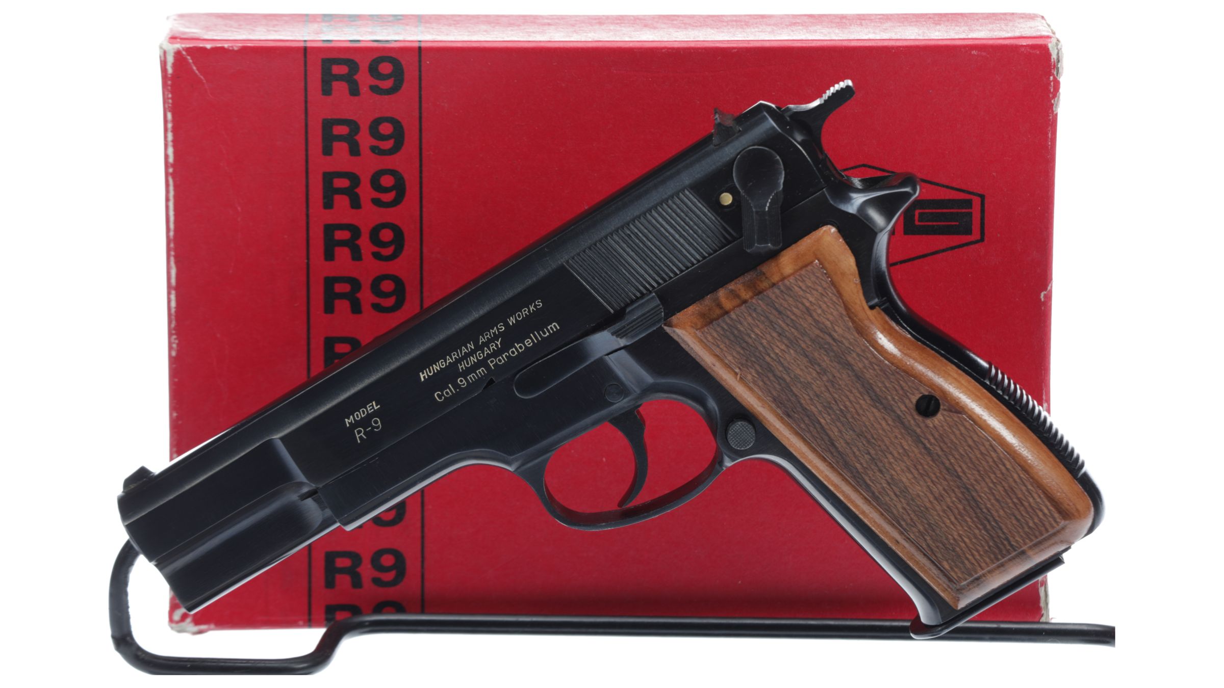 Feg R9 FEG R-9 Semi-Automatic Pistol with Box | Rock Island Auction