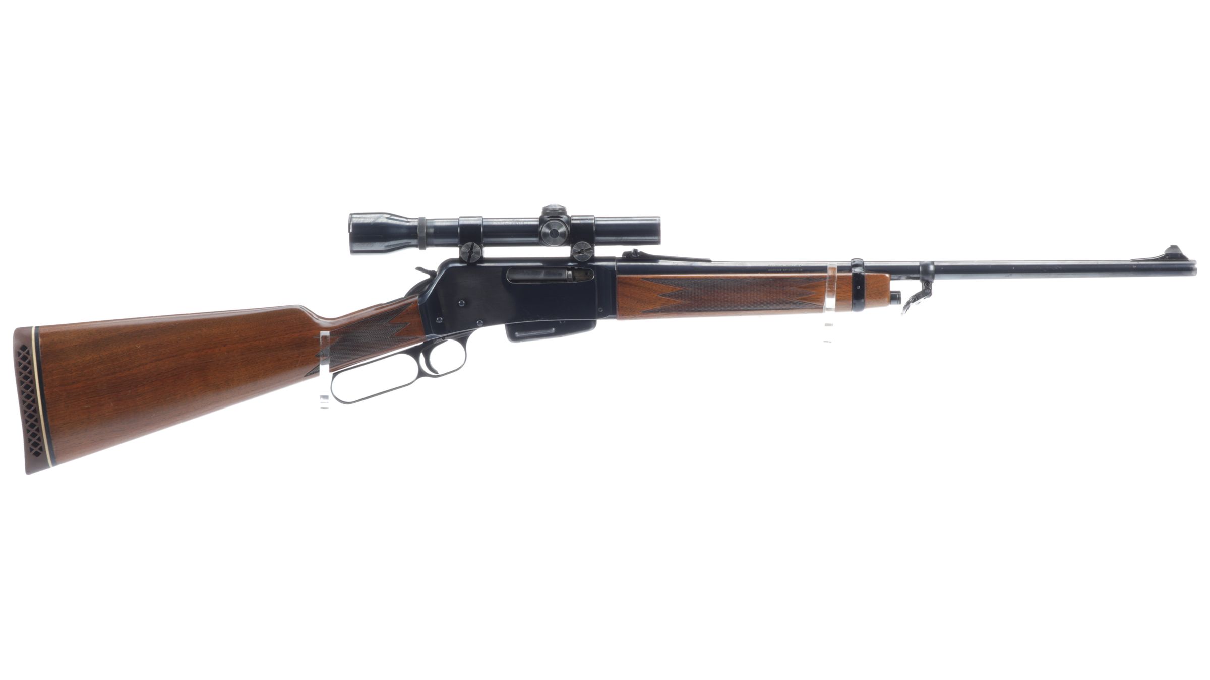 Belgian Browning BLR Lever Action Rifle with Scope | Rock Island Auction