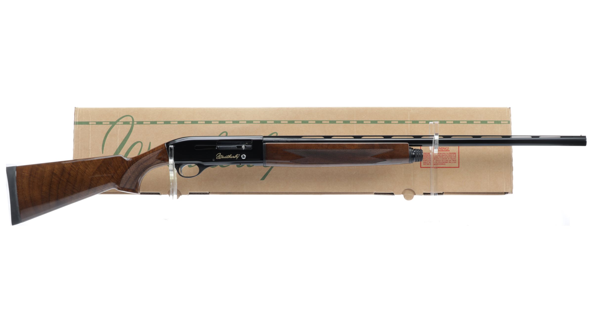 Weatherby Model SA08 Deluxe SemiAutomatic Shotgun with Box Rock