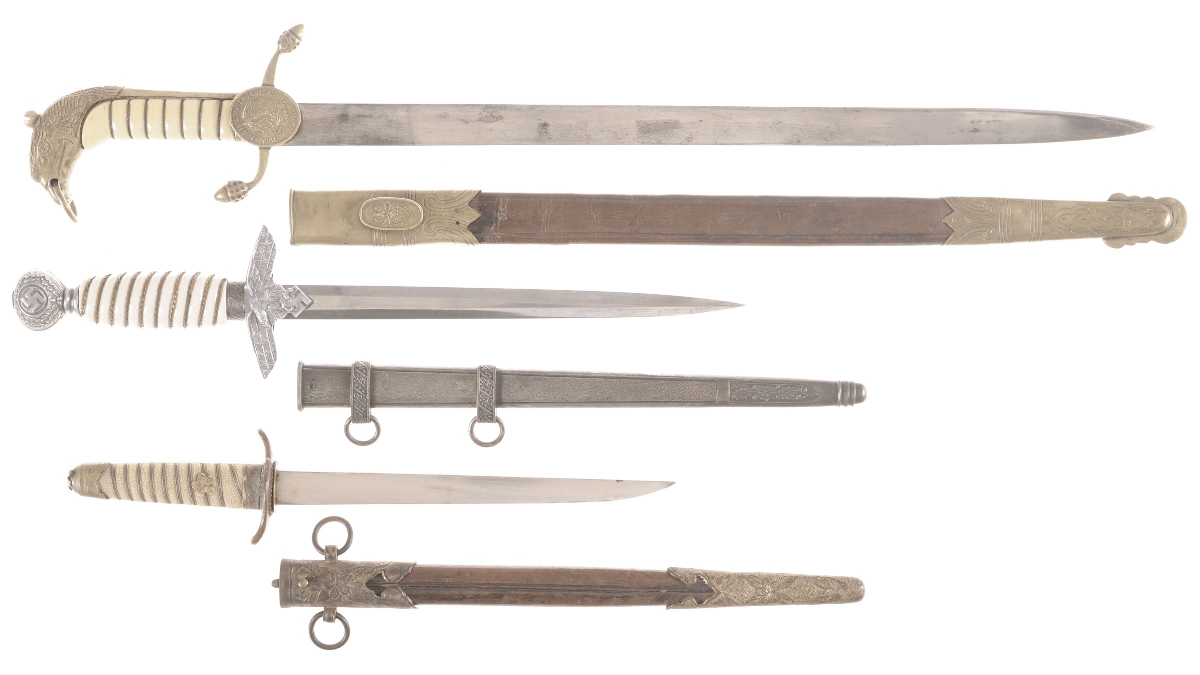 Three Military Edged Weapons | Rock Island Auction