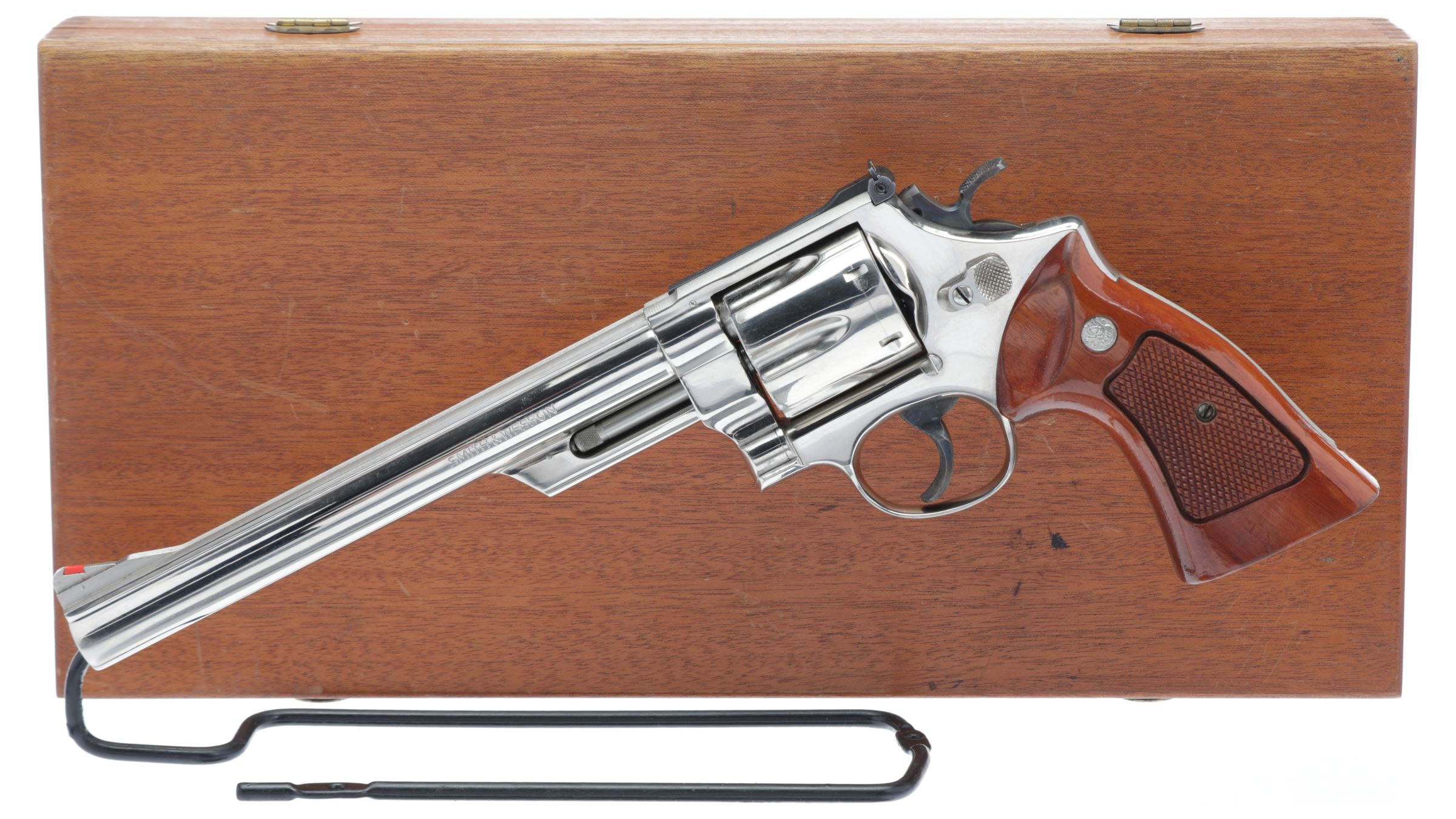 Smith wesson model 29 2 double action revolver with case rock