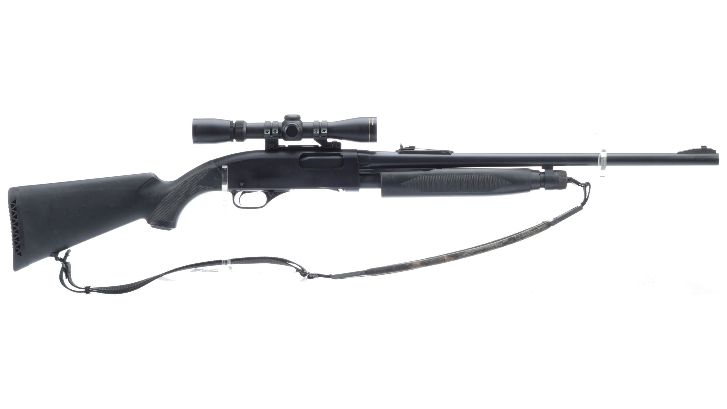 Winchester Model 1300 Slide Action 20 Gauge Shotgun with Scope Rock