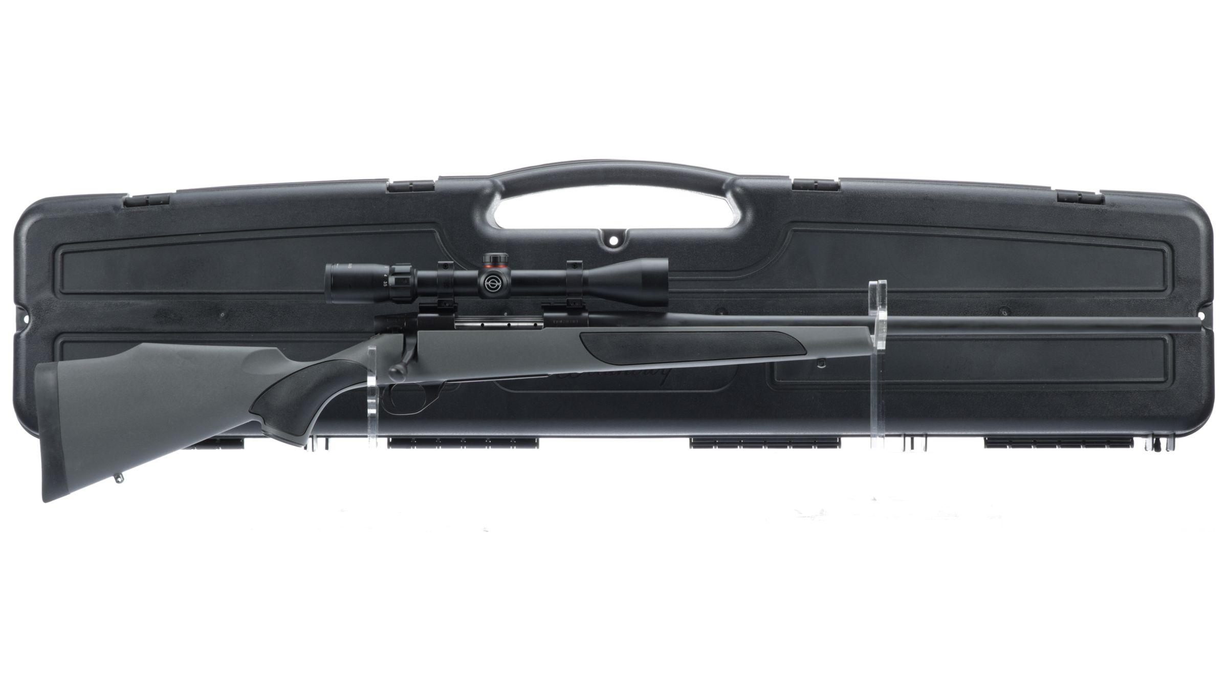 Weatherby Vanguard Bolt Action Rifle With Case Rock Island Auction   672 