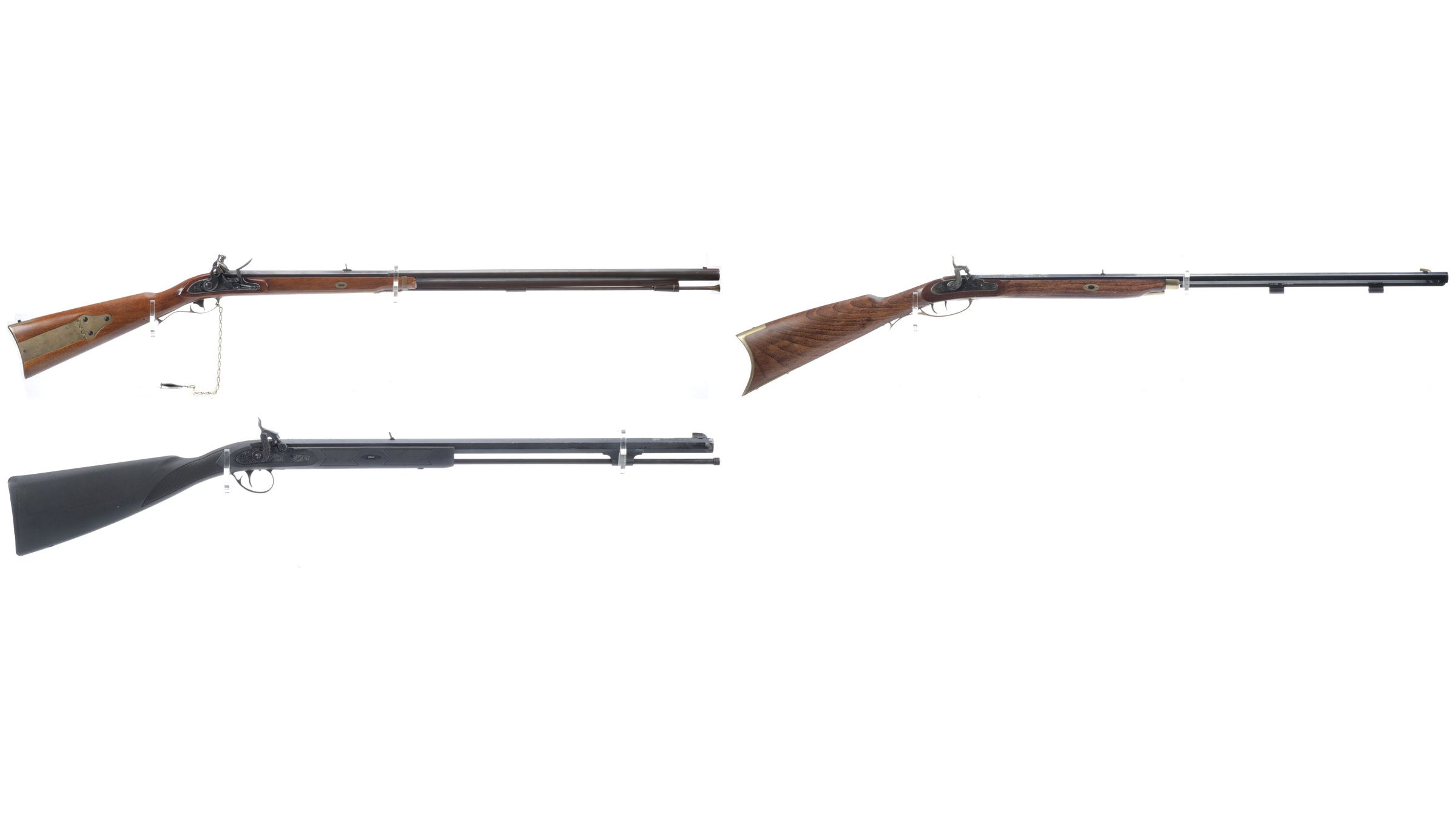 Three Contemporary Black Powder Single Shot Rifles | Rock Island Auction