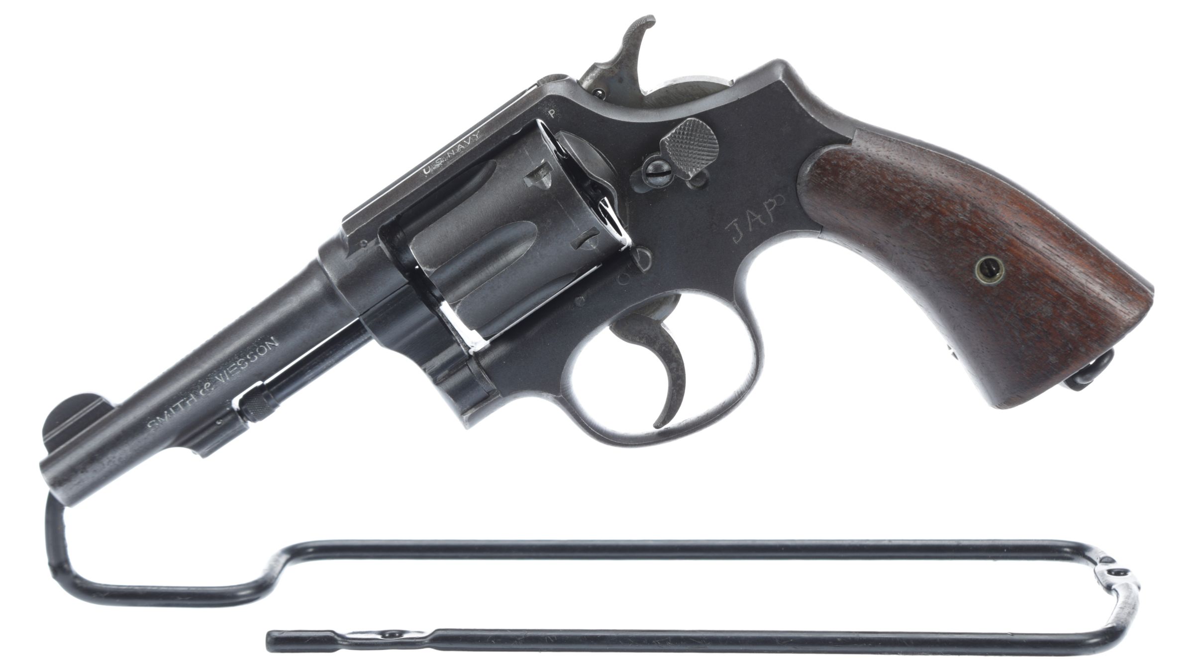 U S Navy Marked Smith And Wesson Victory Model Revolver Rock Island Auction