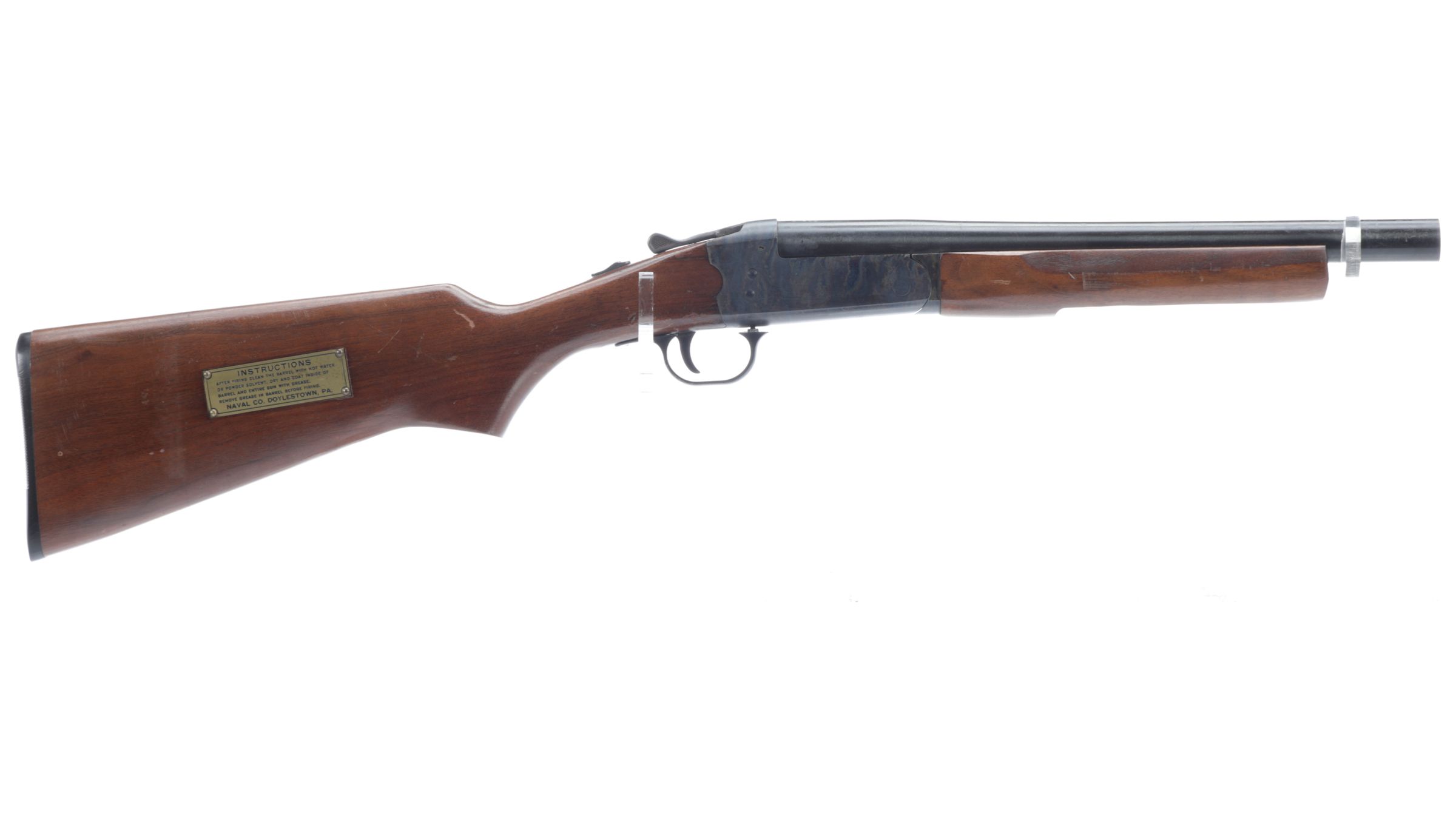 Naval Company Inc. Bridger Line Throwing Gun Rock Island Auction