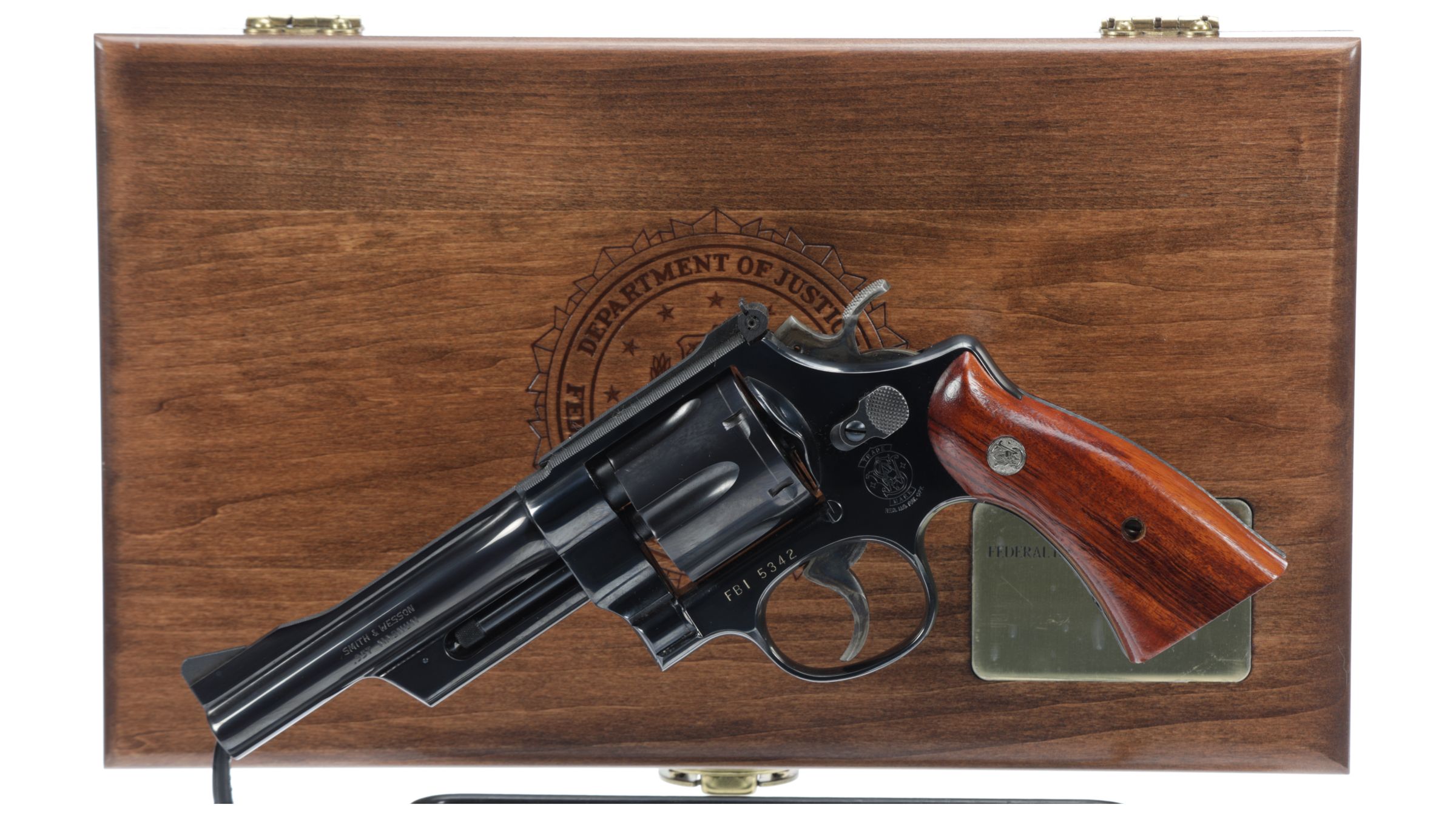 Smith & Wesson Model 27-3 FBI Commemorative Revolver