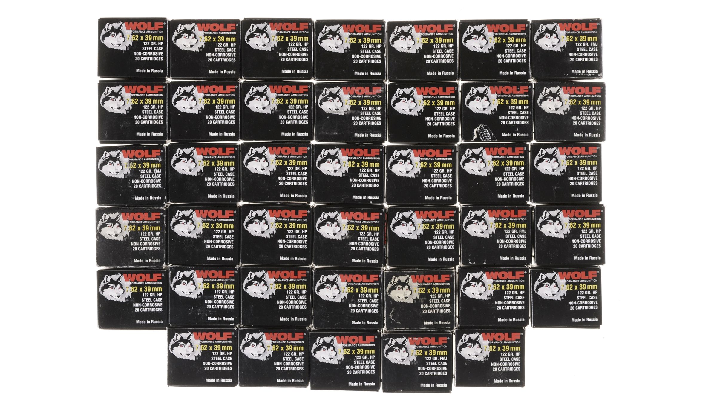 Wolf 7 62x39 ammunition rock island auction