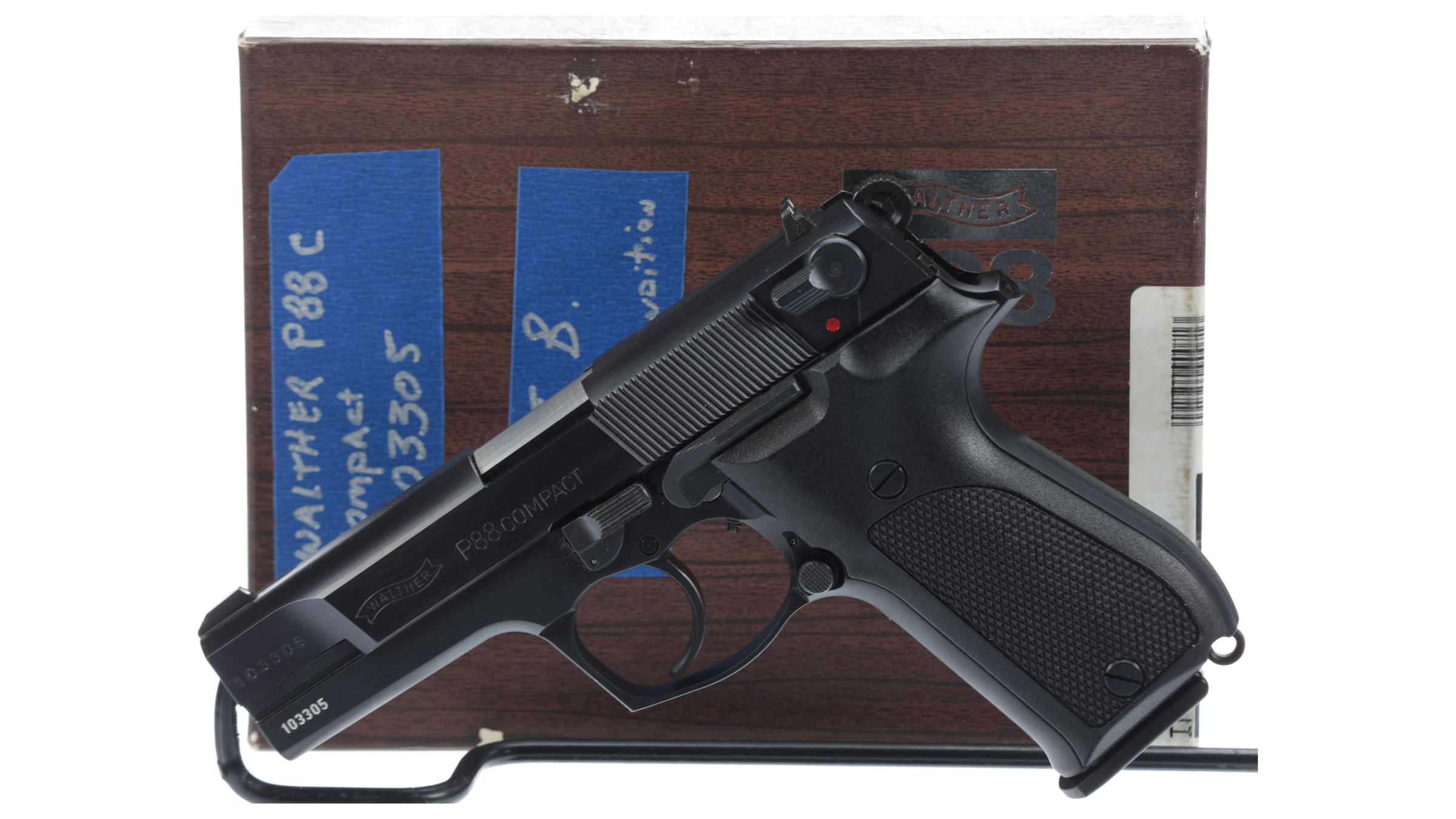 Walther P88 Compact Semi Automatic Pistol With Box Rock Island Auction 8233