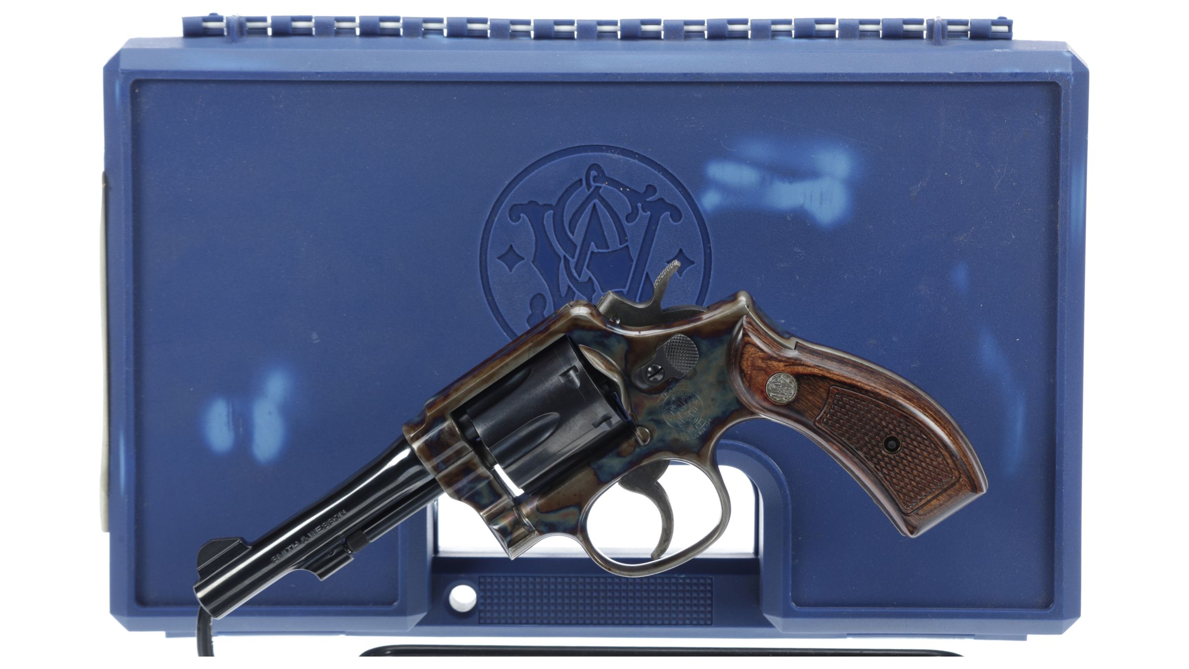 Smith & Wesson Model 10-8 Double Action Revolver with Case Smith & Wesson Model 10-8 Double Action Revolver with Case
