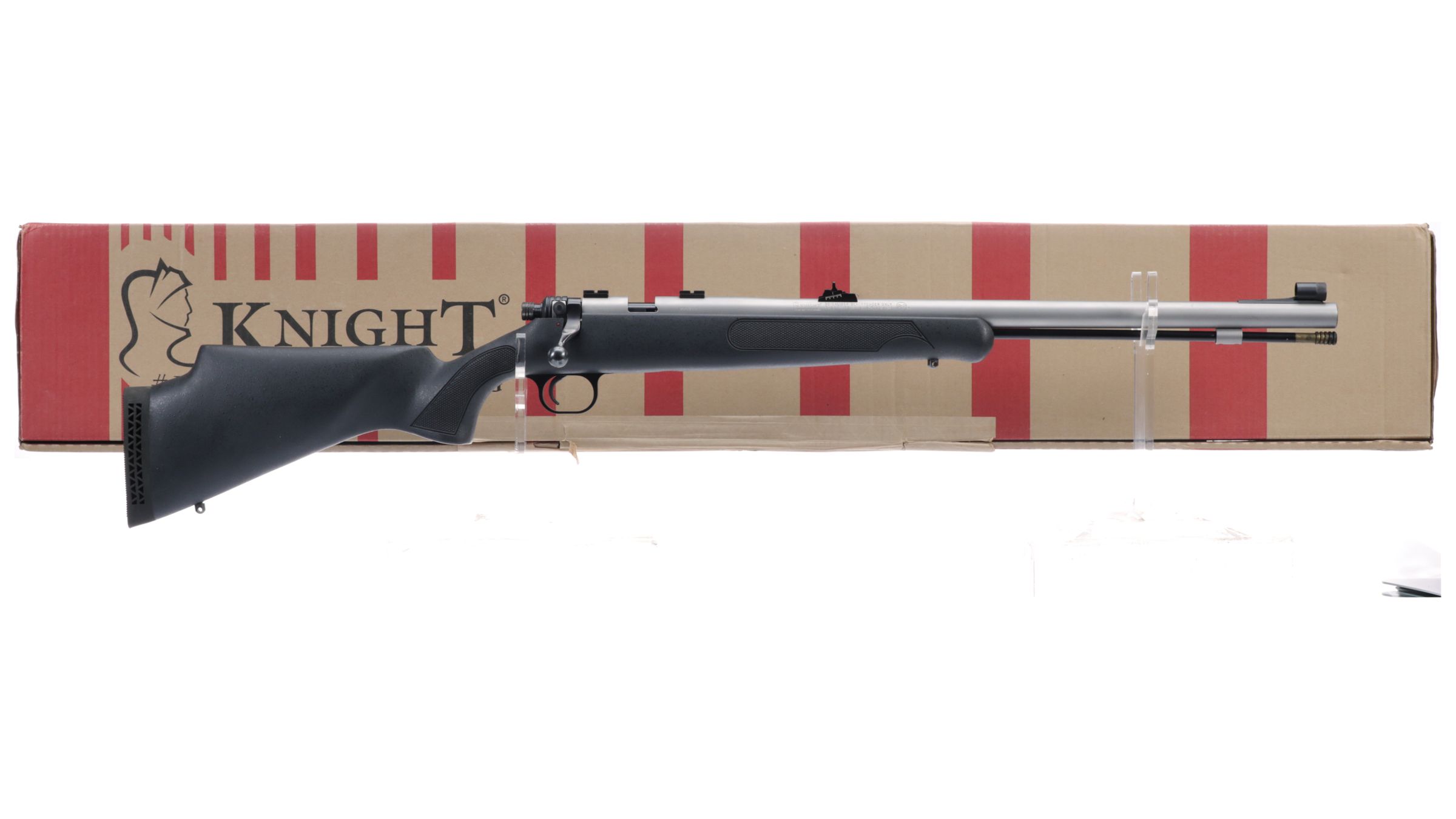 Knight Rifles D.I.S.C. Deluxe Black Powder Rifle with Box | Rock Island ...