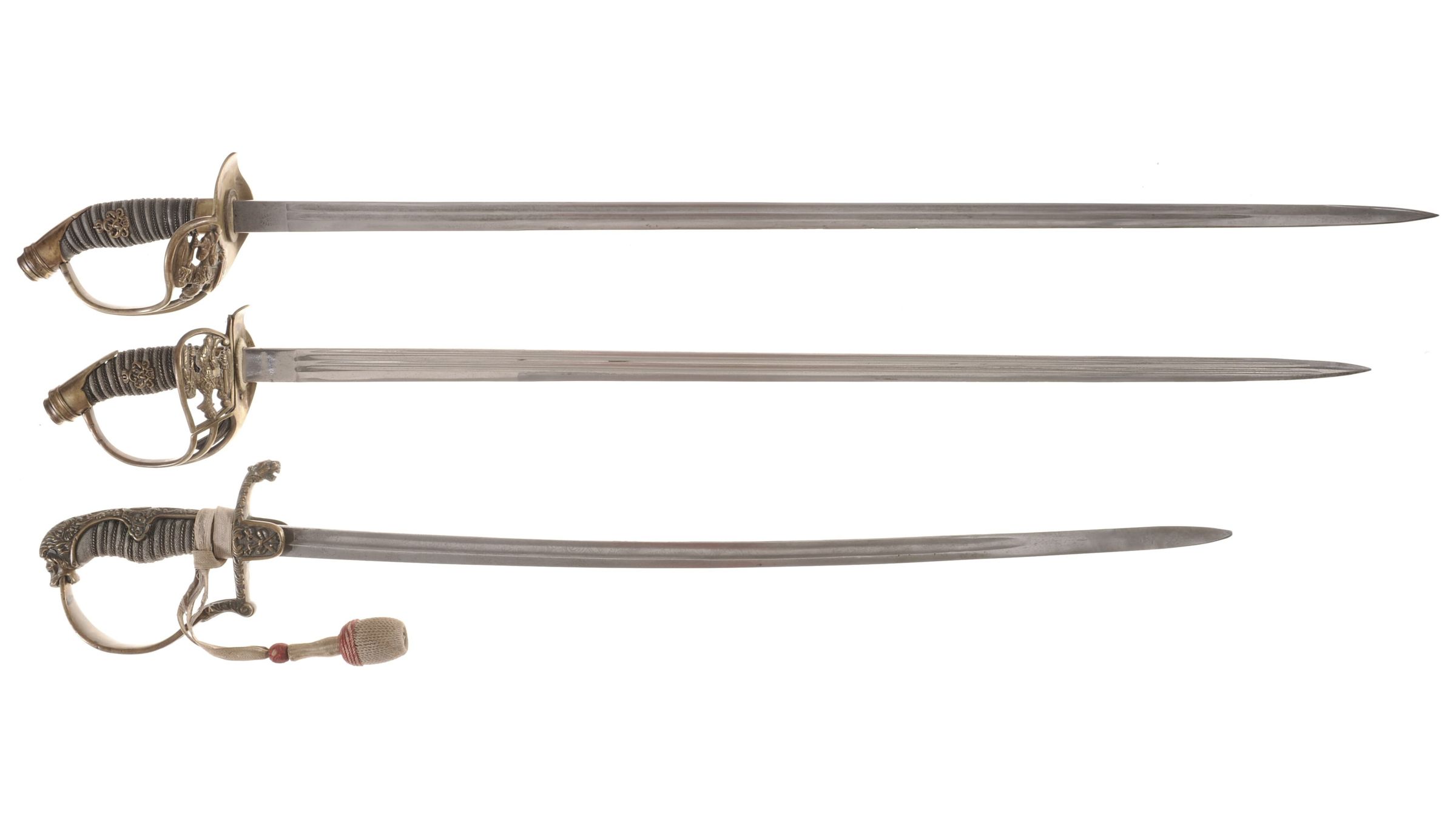 Three Imperial German/Prussian Style Swords | Rock Island Auction