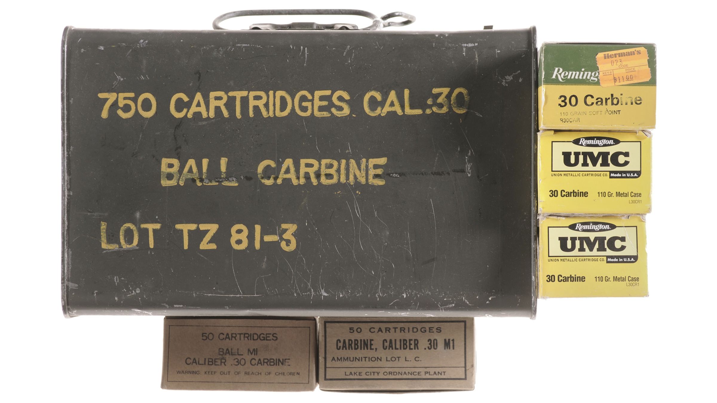 Group of .30 Carbine Ammunition | Rock Island Auction