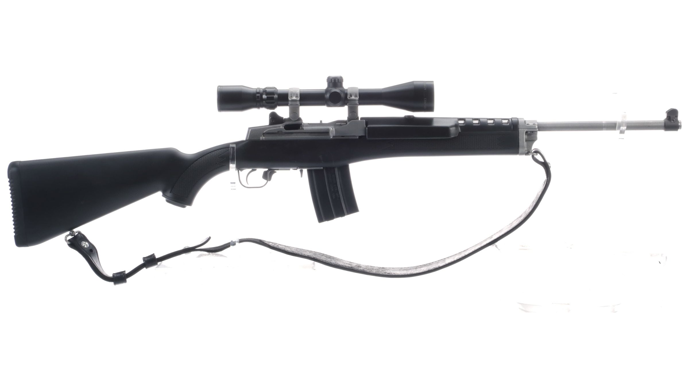 Ruger Mini14 Ranch SemiAutomatic Rifle with Scope Rock Island Auction