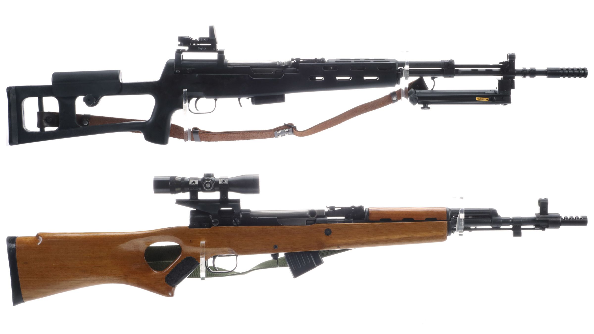 Two SKS Pattern Semi-Automatic Rifles | Rock Island Auction