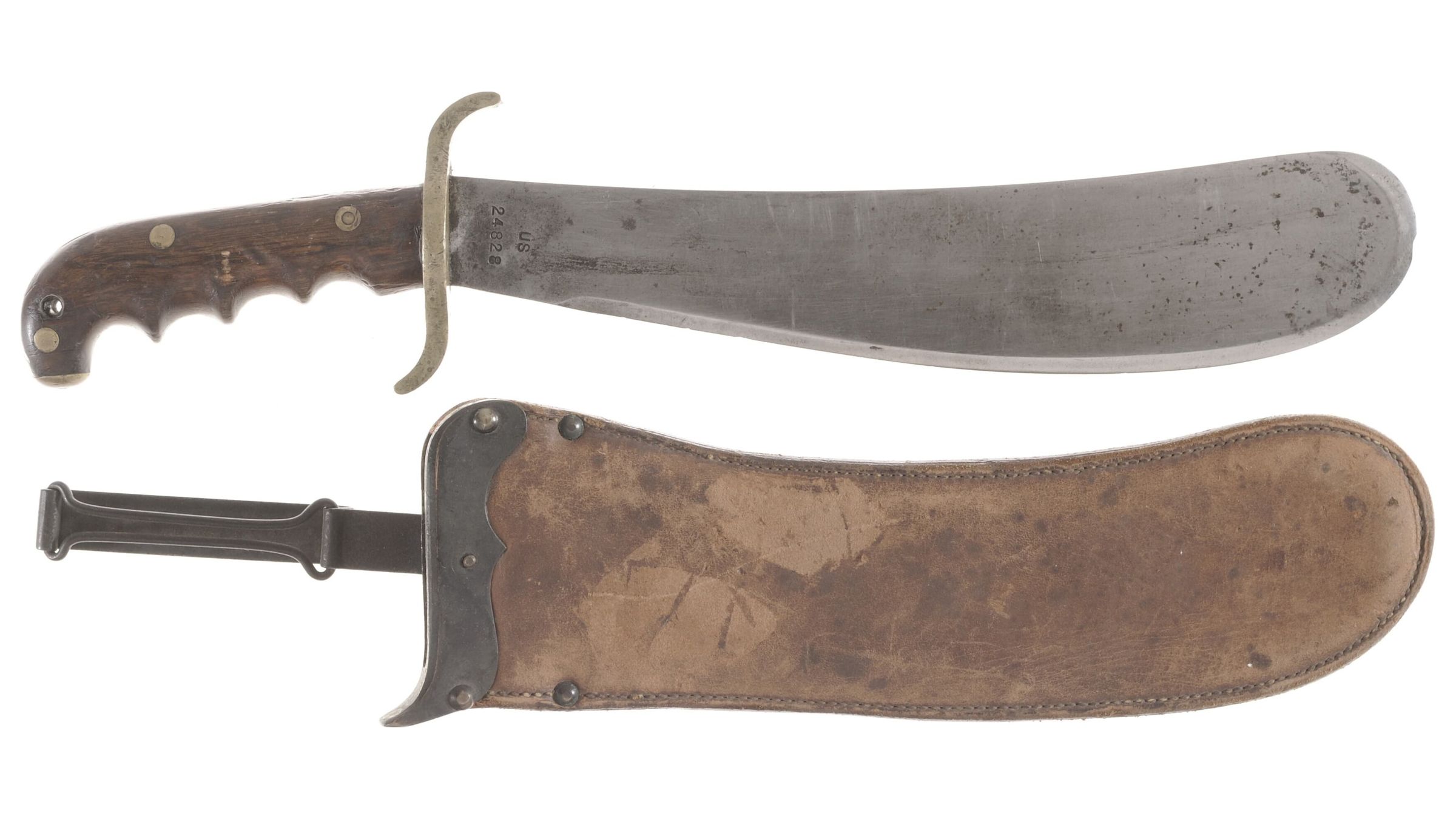 U.S. Springfield M1904 Bolo Knife with Sheath Rock Island Auction