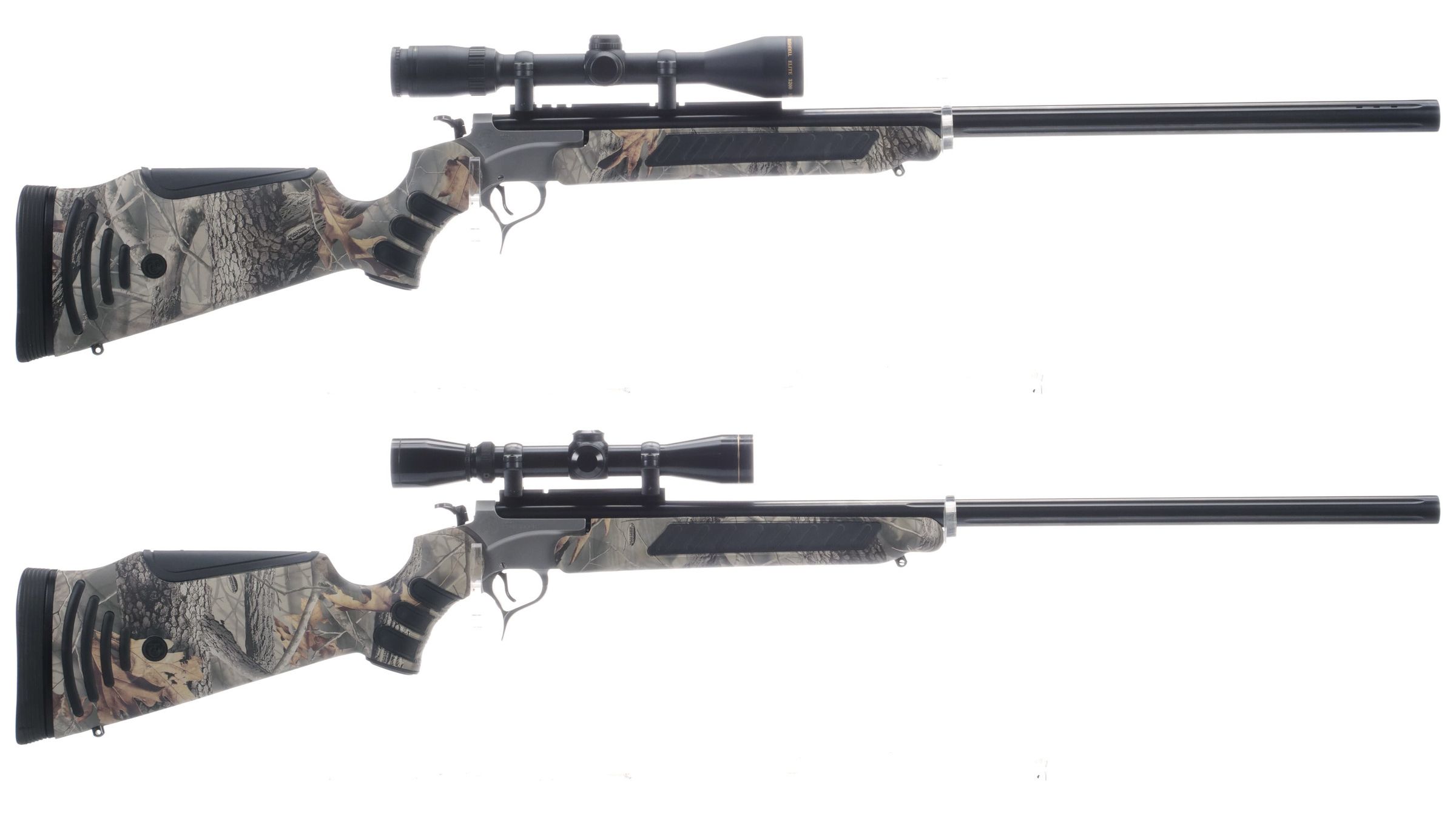 Two Thompson Center Arms Encore Pro Hunter Shotguns Rock Island Auction 1583