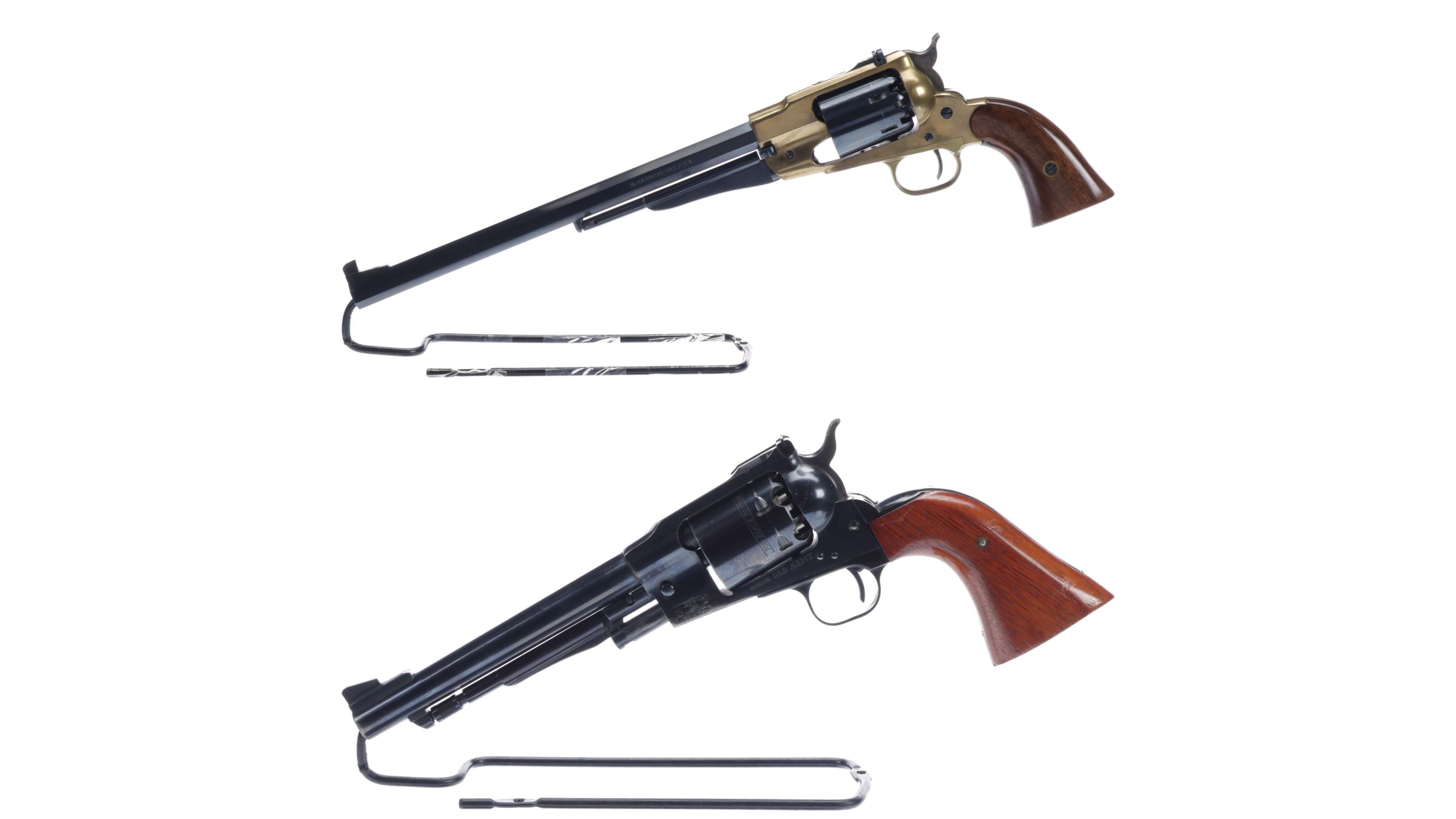 Two Contemporary Percussion Revolvers Rock Island Auction